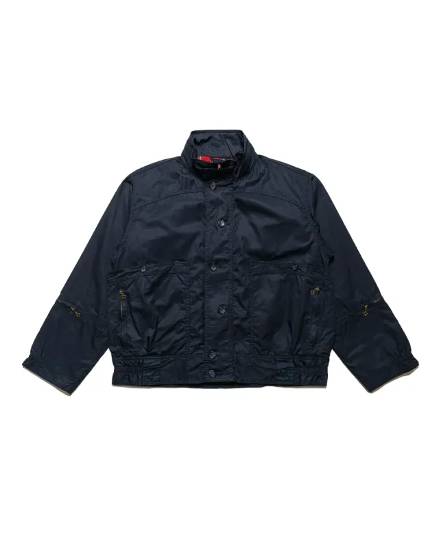 The Corona Utility CJ051 Trek Traveler Short High Density Cotton Gabardine Dark Navy sold by Lost & Found