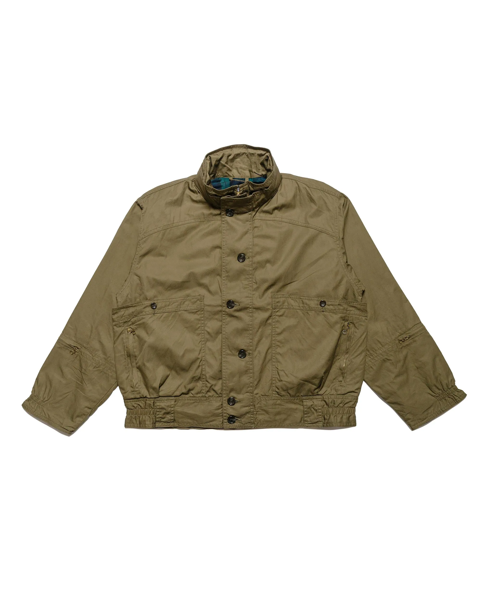 The Corona Utility CJ051 Trek Traveler Short High Density Cotton Gabardine Dark Khaki sold by Lost & Found
