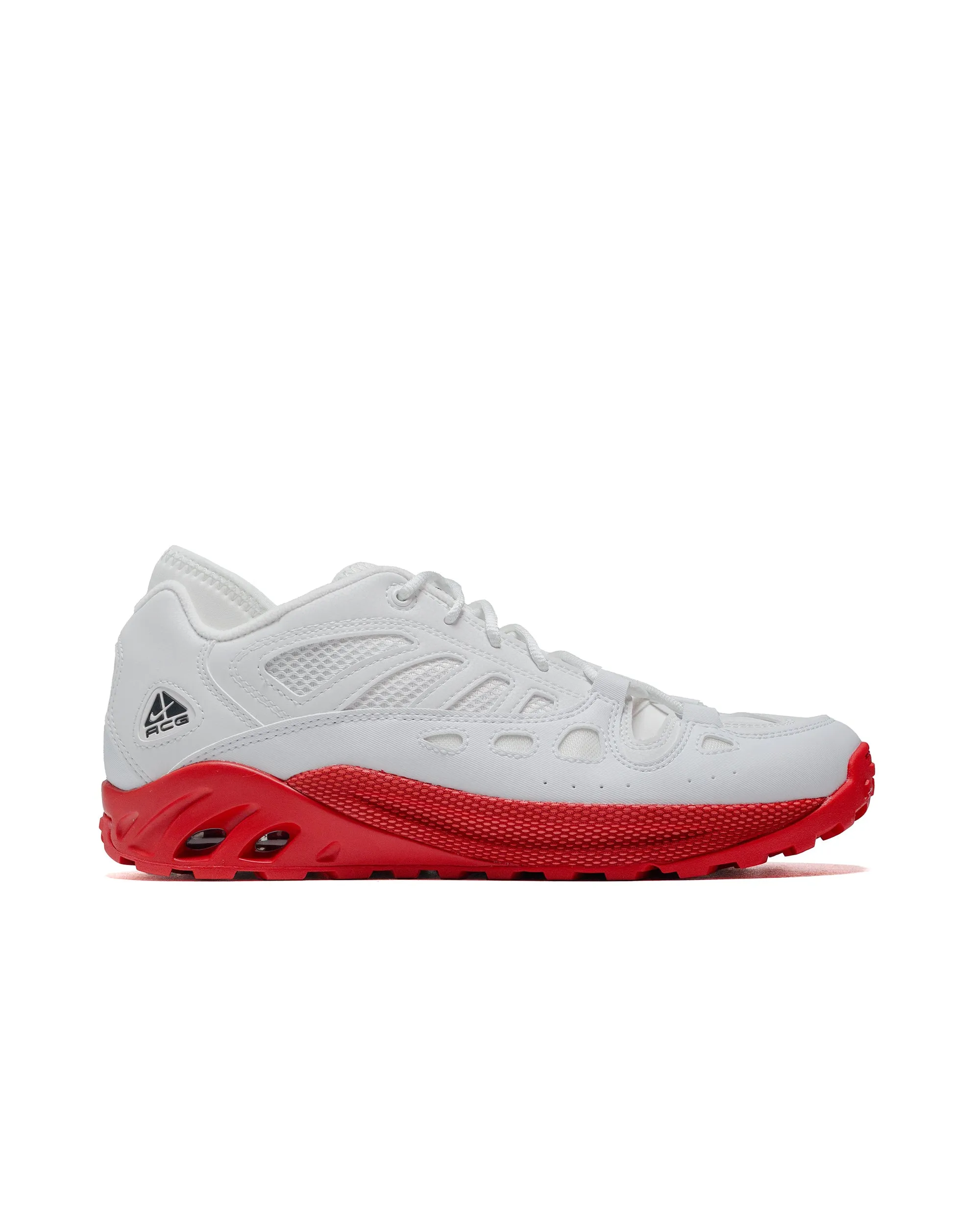 Nike ACG Air Exploraid Summit White/University Red sold by Lost & Found