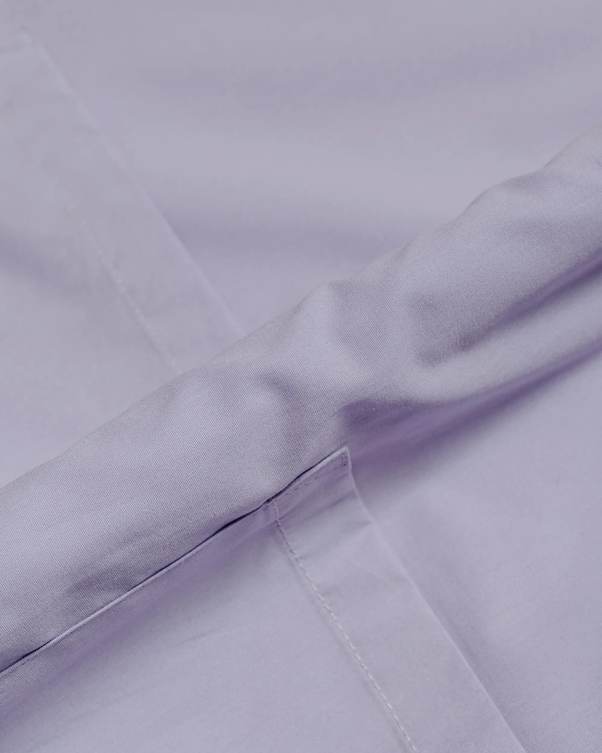 Bather Lavender Embroidered Sun Camp Shirt sold by Lost & Found product image thumbnail 5