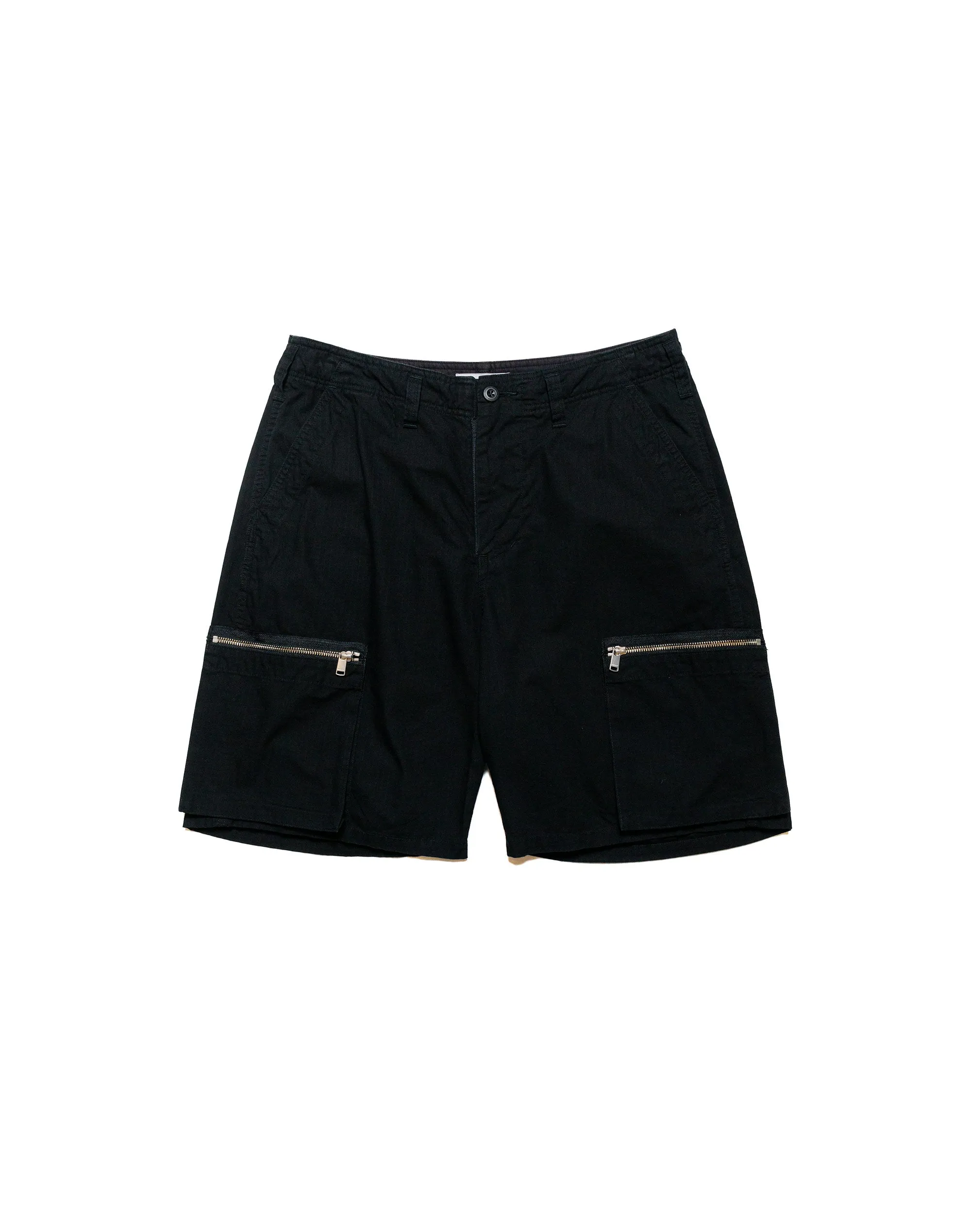 nonnative Trooper 6P Shorts Cotton Ripstop Black sold by Lost & Found