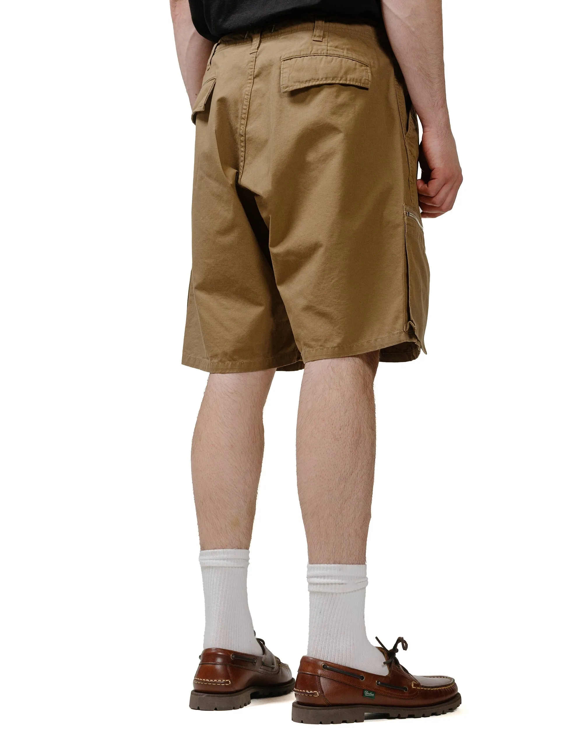 nonnative Trooper 6P Shorts Cotton Ripstop Light Brown sold by Lost & Found product image thumbnail 3