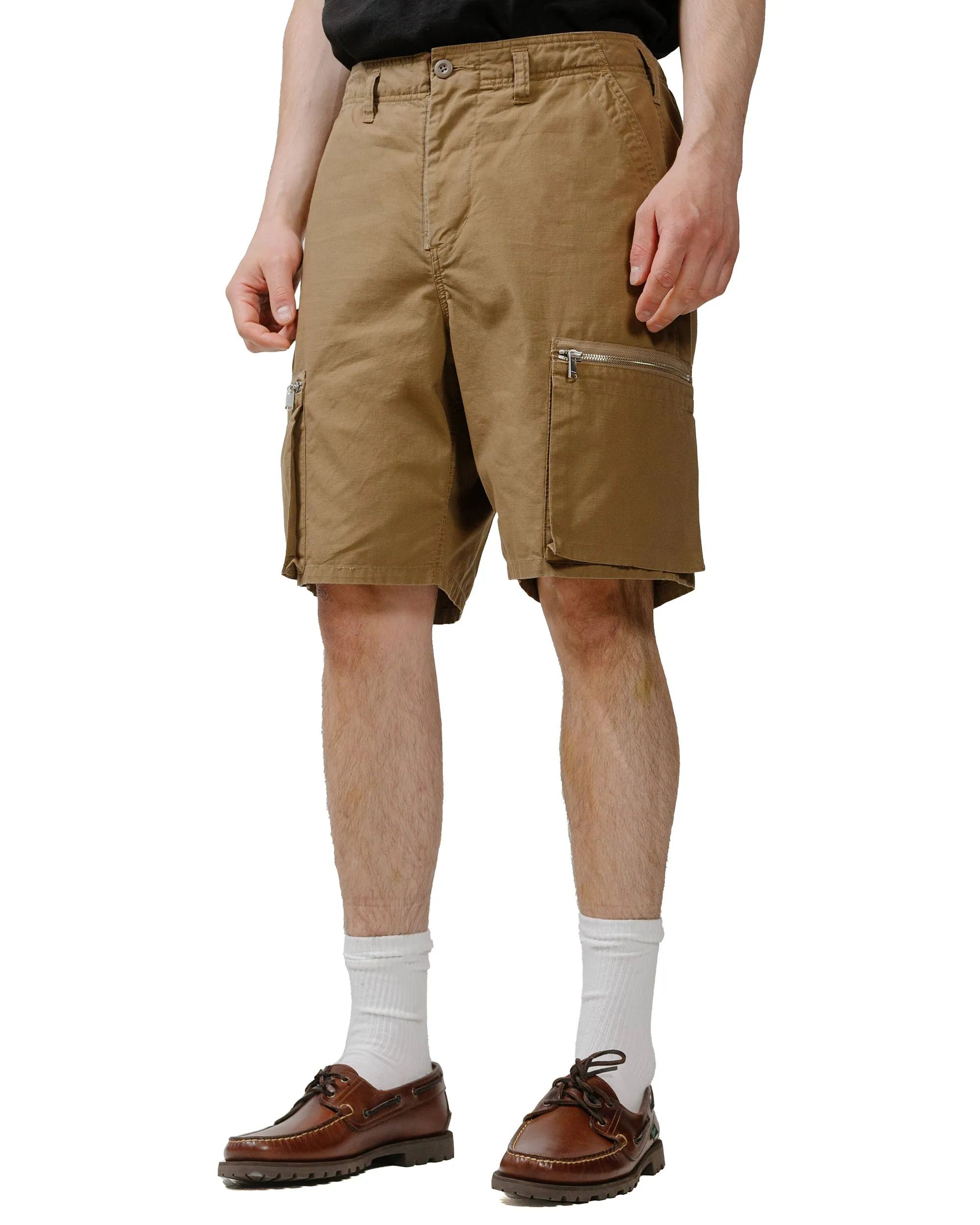 nonnative Trooper 6P Shorts Cotton Ripstop Light Brown sold by Lost & Found product image thumbnail 2