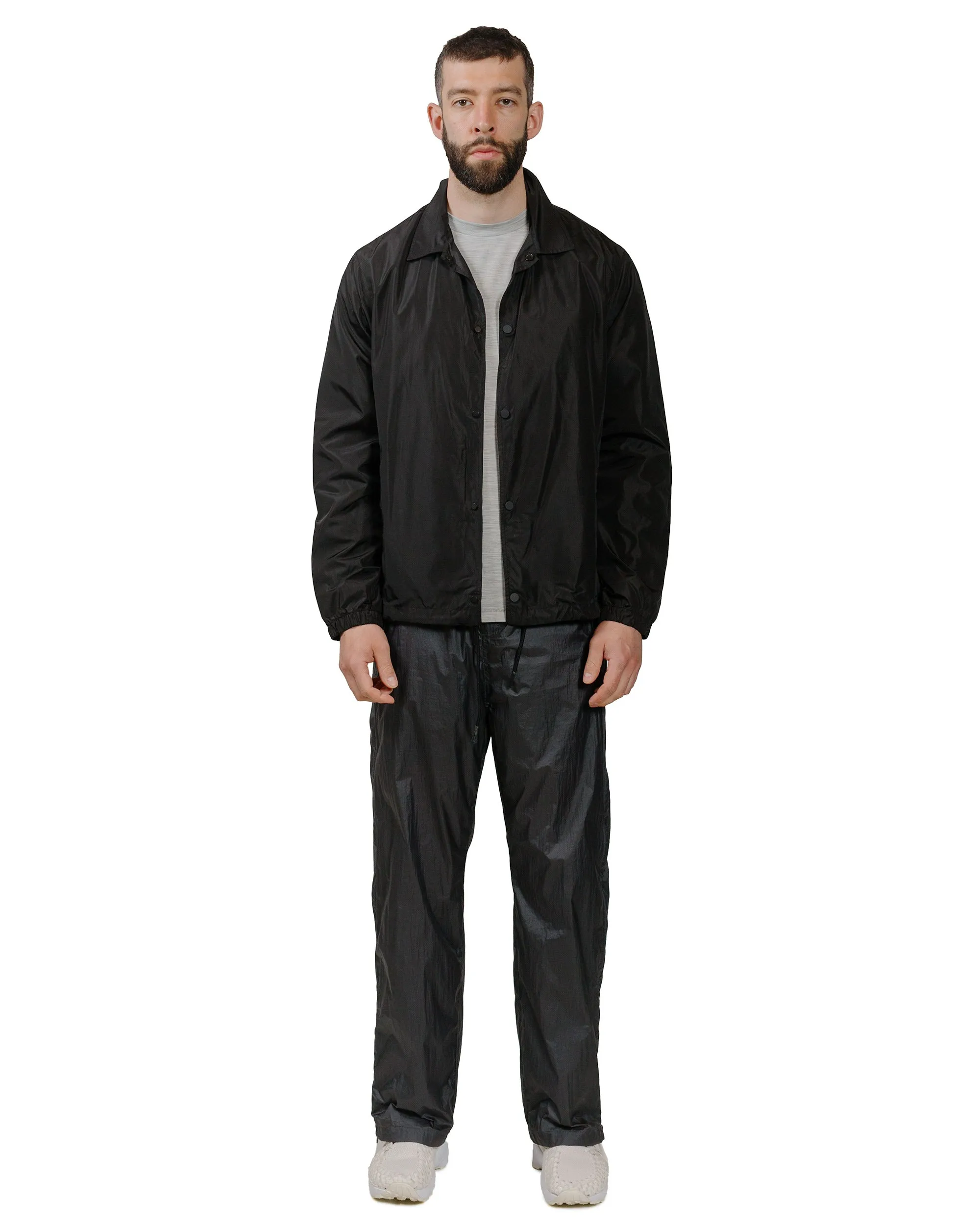 HNDSM Coaches Jacket Black sold by Lost & Found product image thumbnail 4