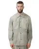 Norse Projects Ulrik Wave Dye Overshirt Clay sold by Lost & Found