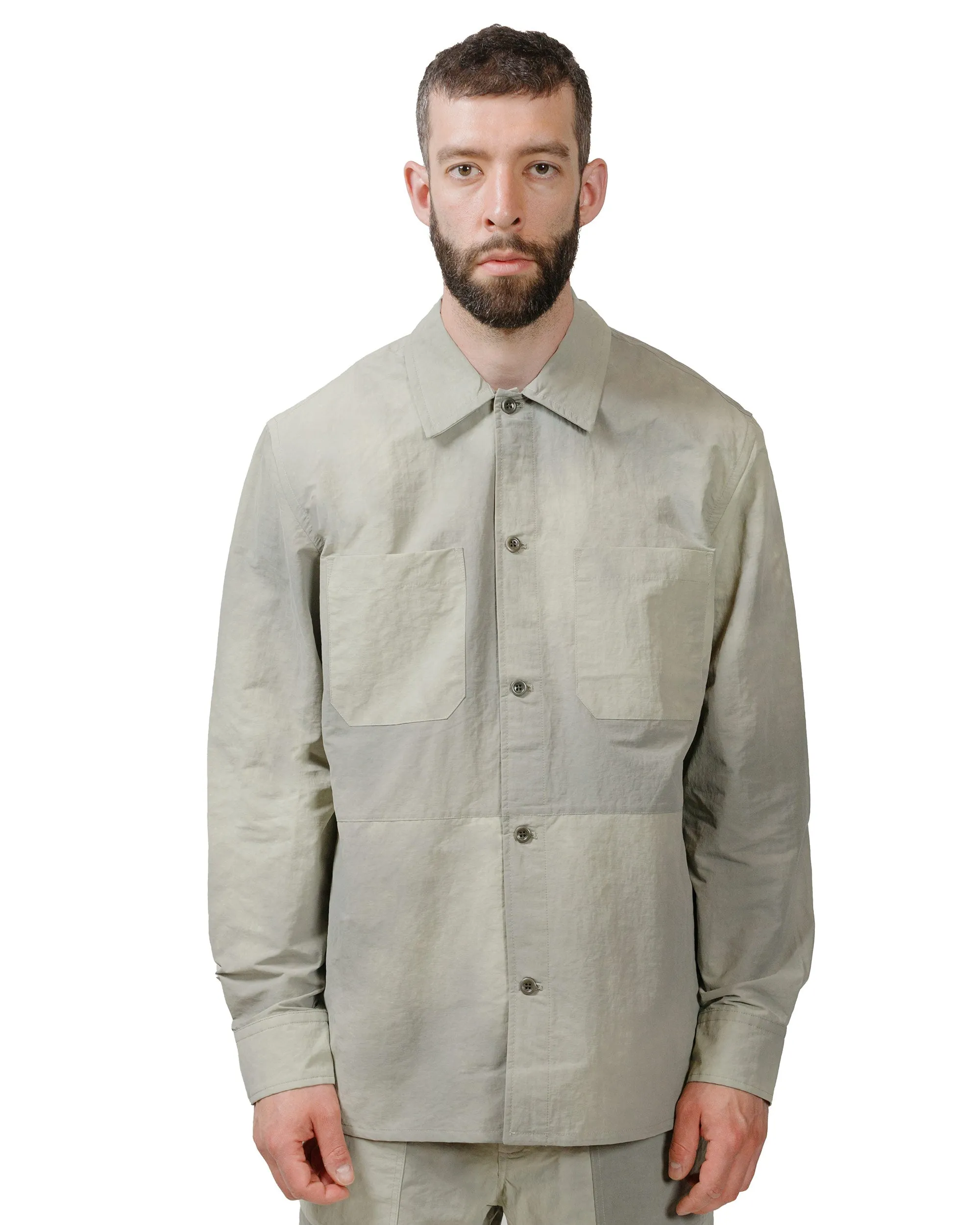 Norse Projects Ulrik Wave Dye Overshirt Clay sold by Lost & Found product image thumbnail 2