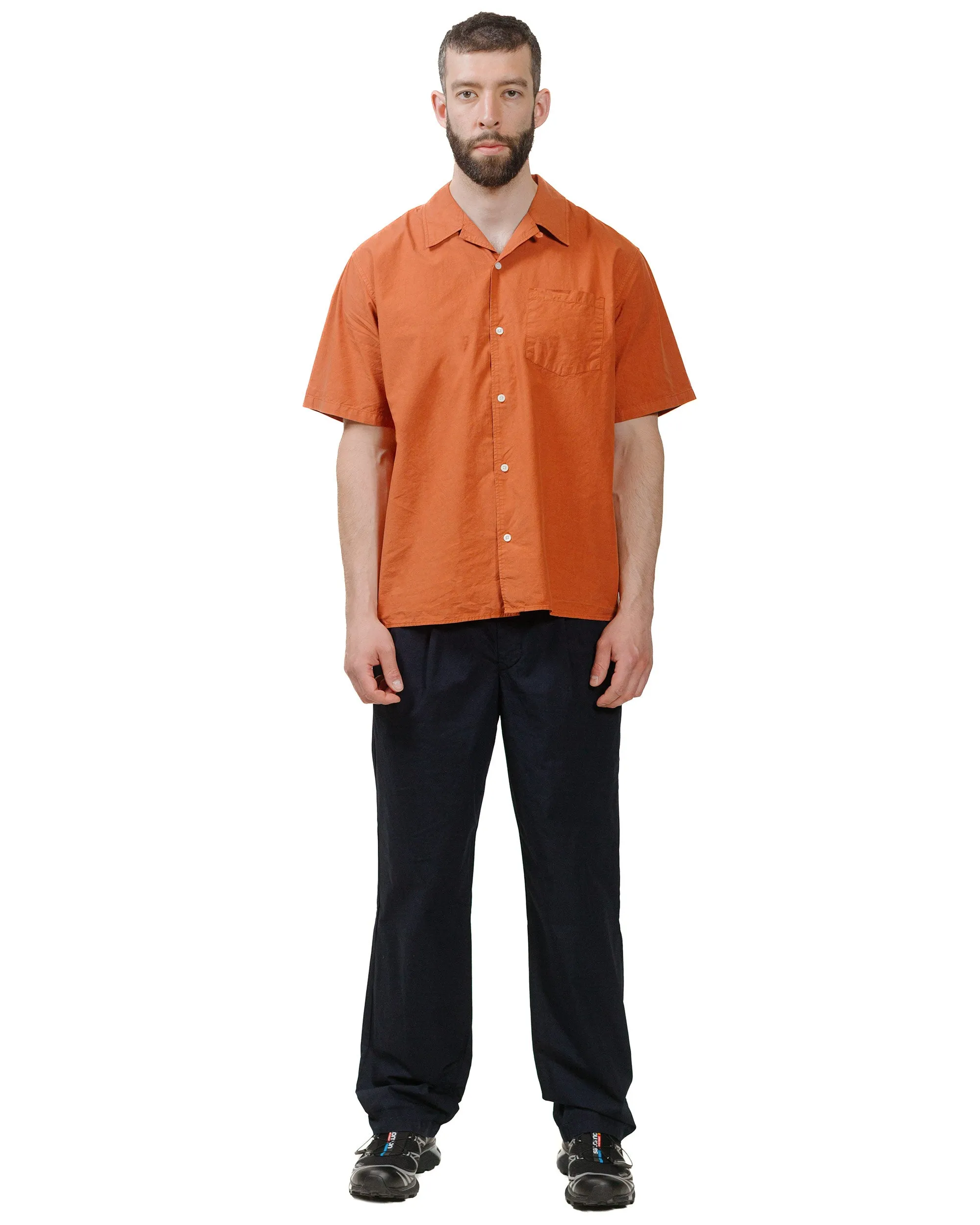 Norse Projects Carsten Cotton Tencel Red Ochre sold by Lost & Found product image thumbnail 4