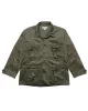 Sassafras Overgrown Fatigue Jacket Military Satin Olive sold by Lost & Found