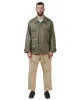 Sassafras Overgrown Fatigue Jacket Military Satin Olive sold by Lost & Found