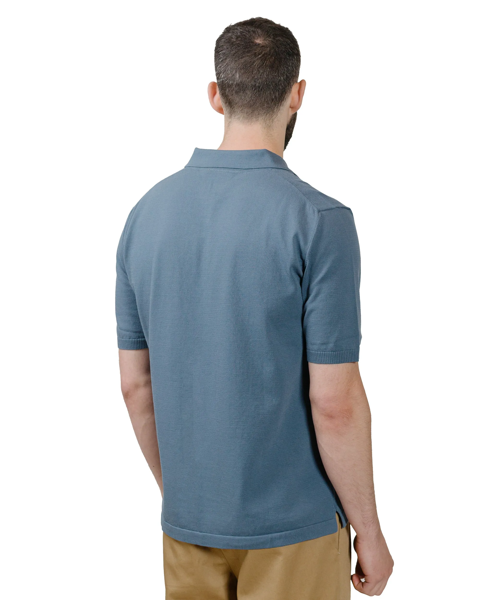 Andersen-Andersen Polo Short Petroleum sold by Lost & Found product image thumbnail 3