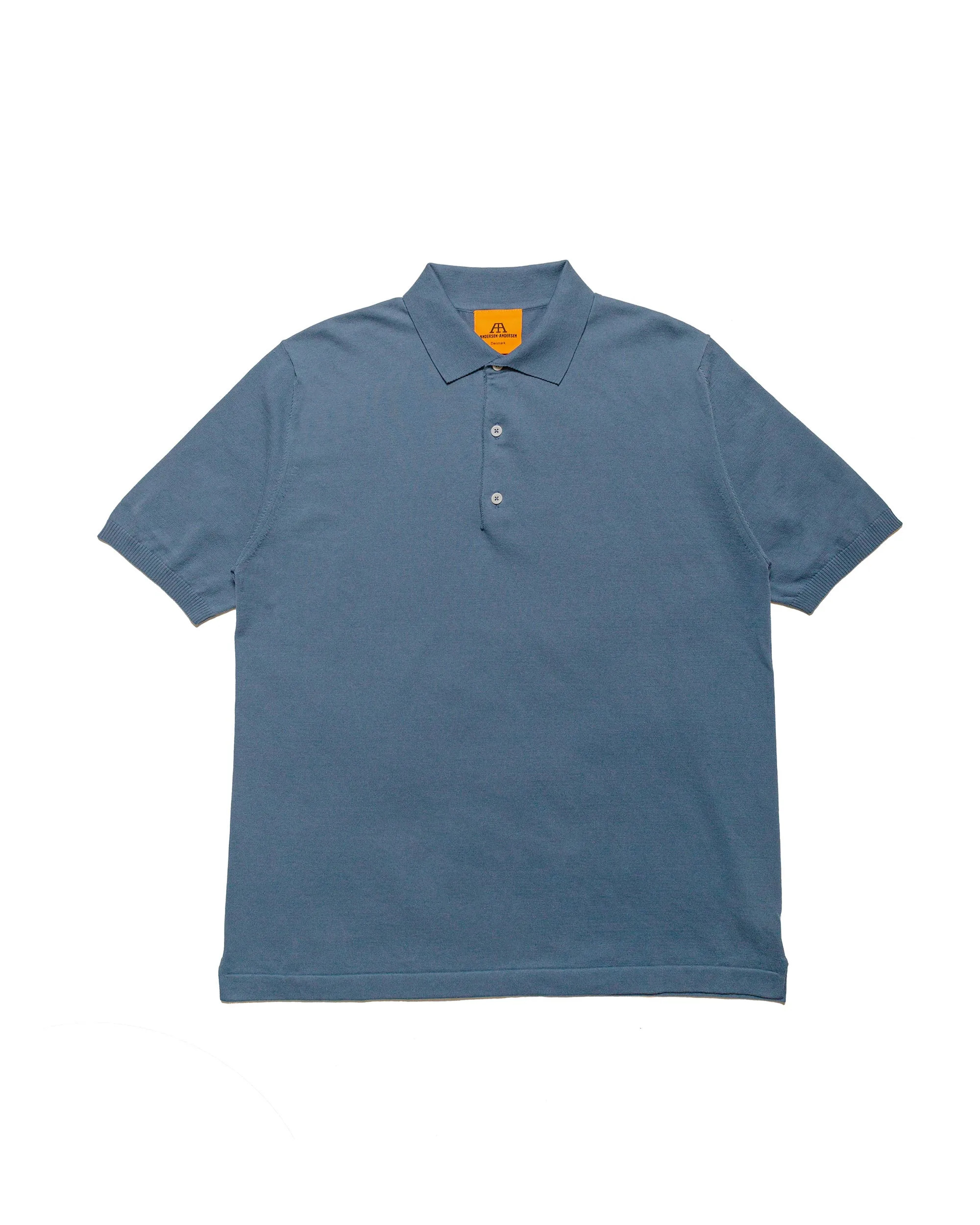 Andersen-Andersen Polo Short Petroleum sold by Lost & Found
