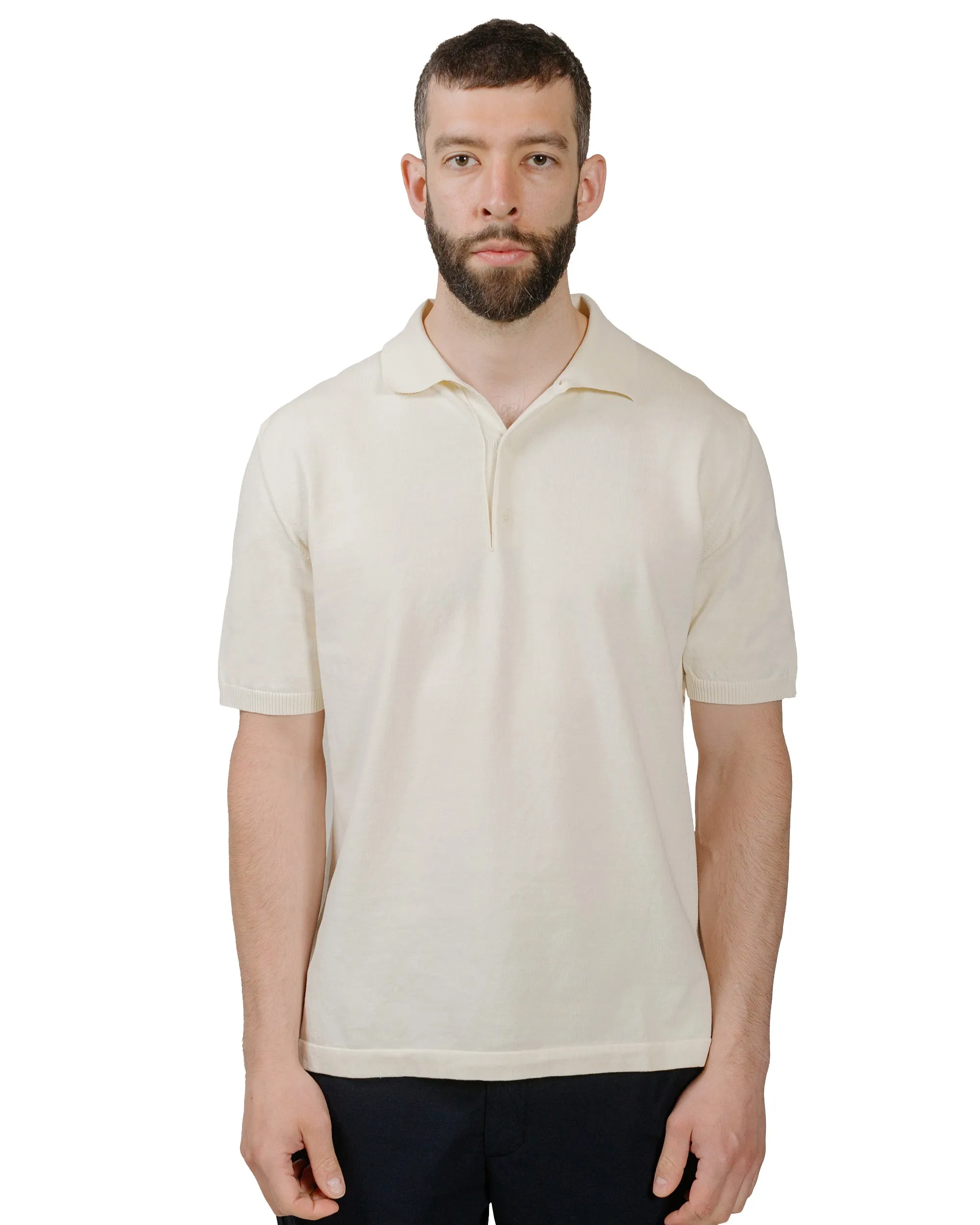Andersen-Andersen Polo Short Off White sold by Lost & Found product image thumbnail 2