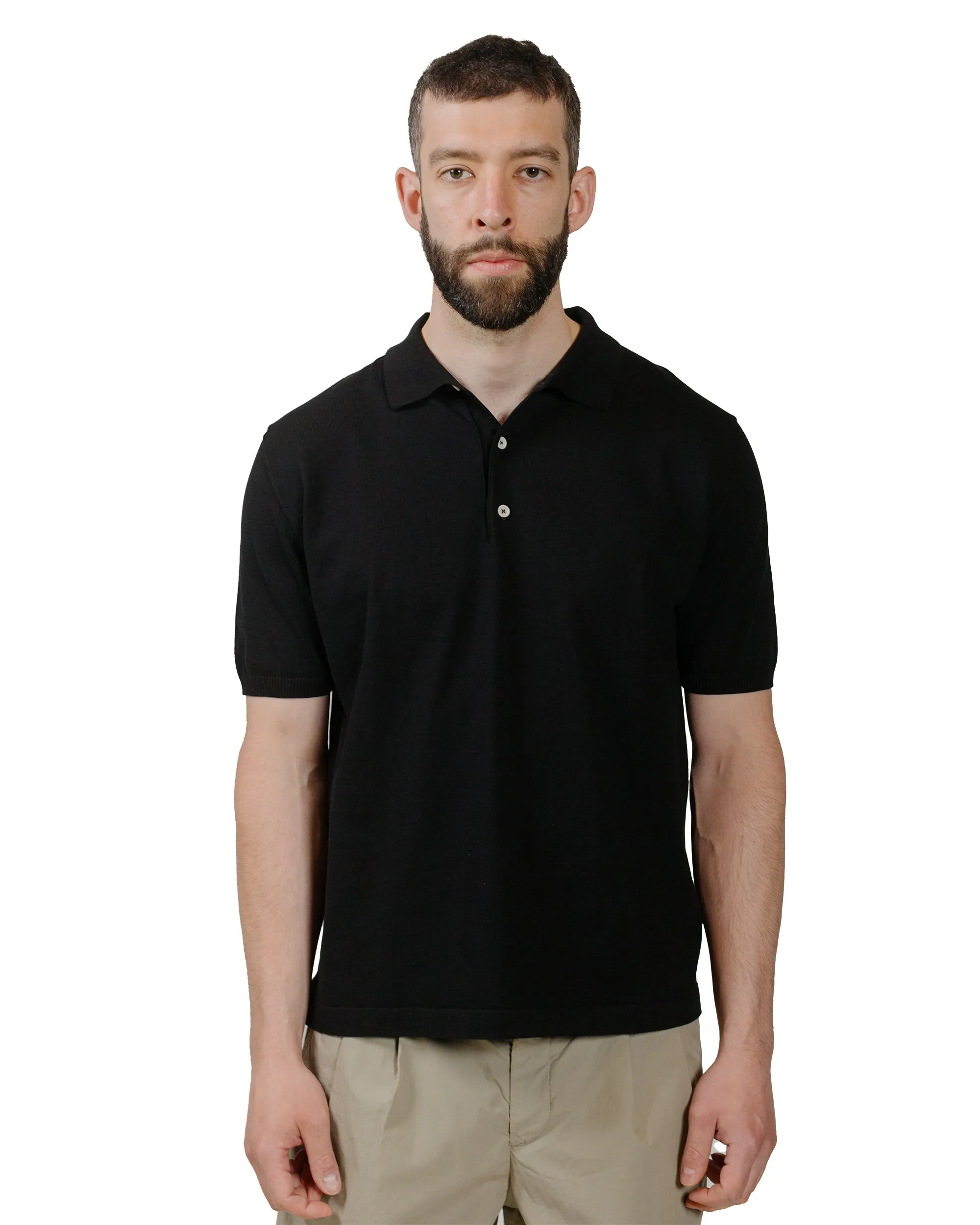 Andersen-Andersen Polo Short Black sold by Lost & Found product image thumbnail 2