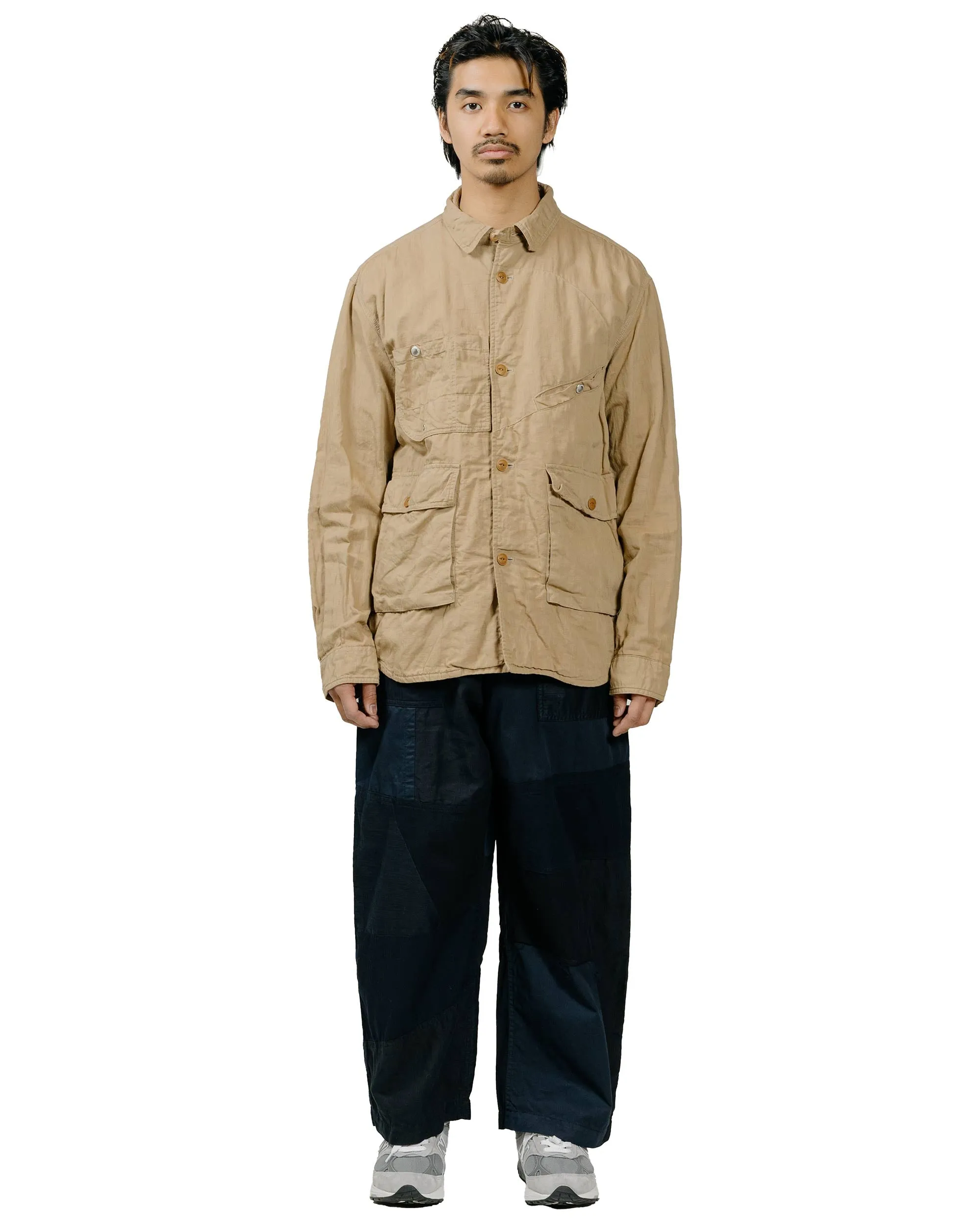 Junya Watanabe MAN Cotton Linen Shirt Beige sold by Lost & Found product image thumbnail 4