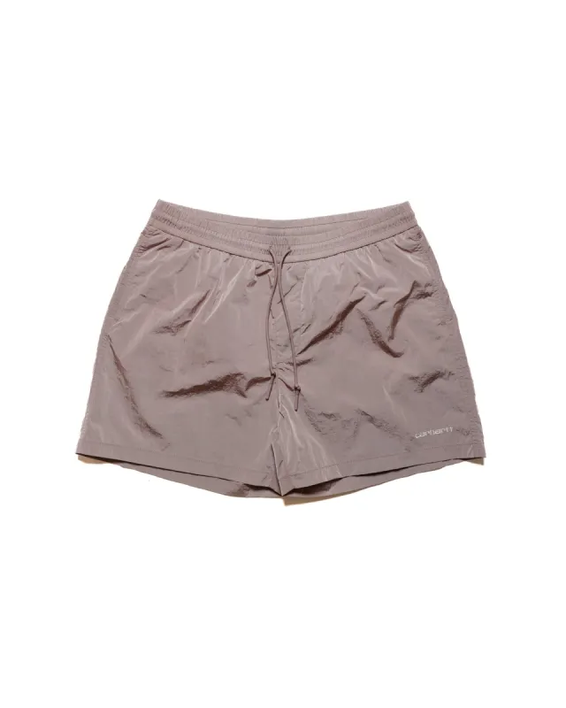 Carhartt W.I.P. Tobes Swim Trunk Glassy Pink sold by Lost & Found