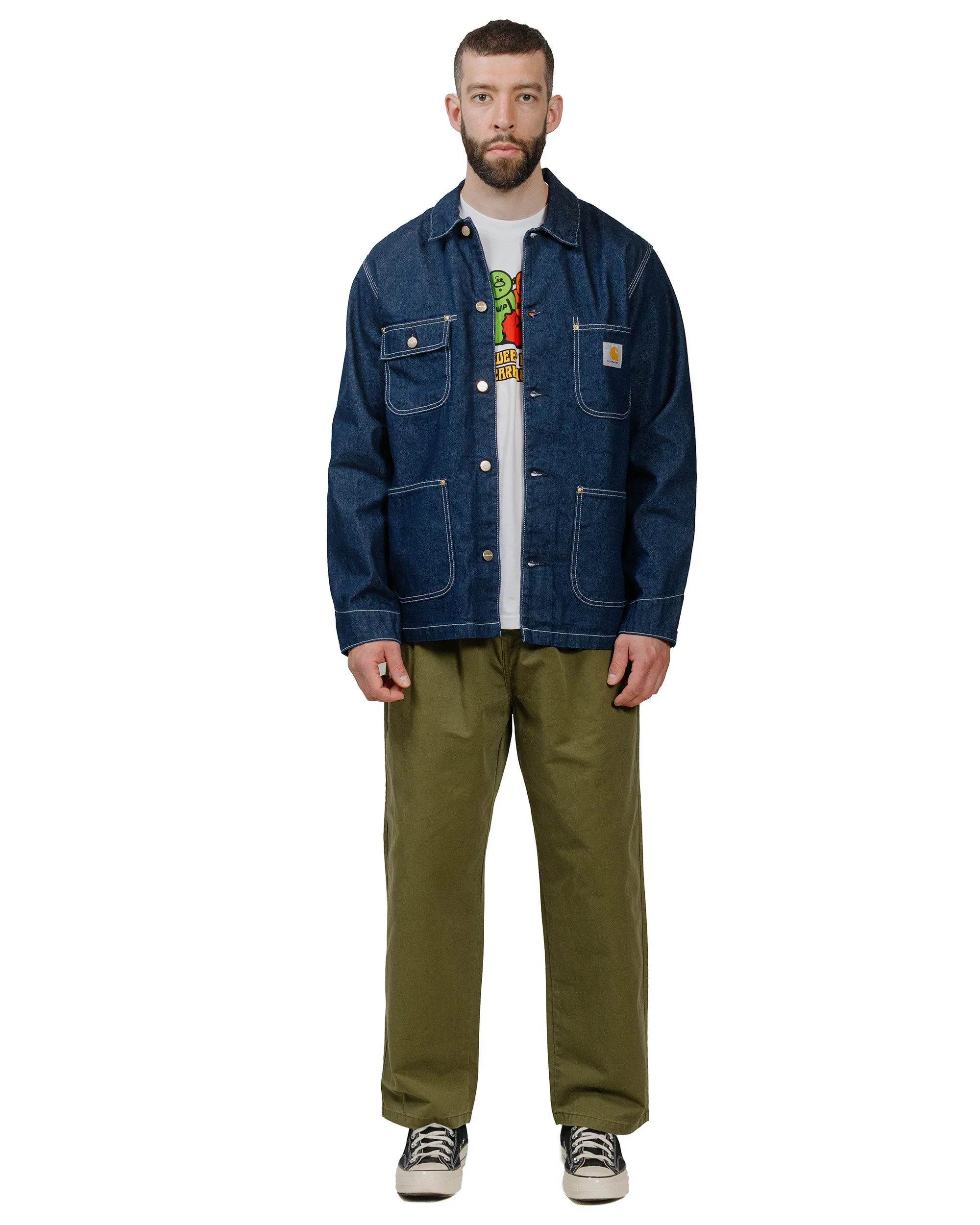 Carhartt W.I.P. OG Chore Coat Denim Blue One Wash sold by Lost & Found product image thumbnail 4