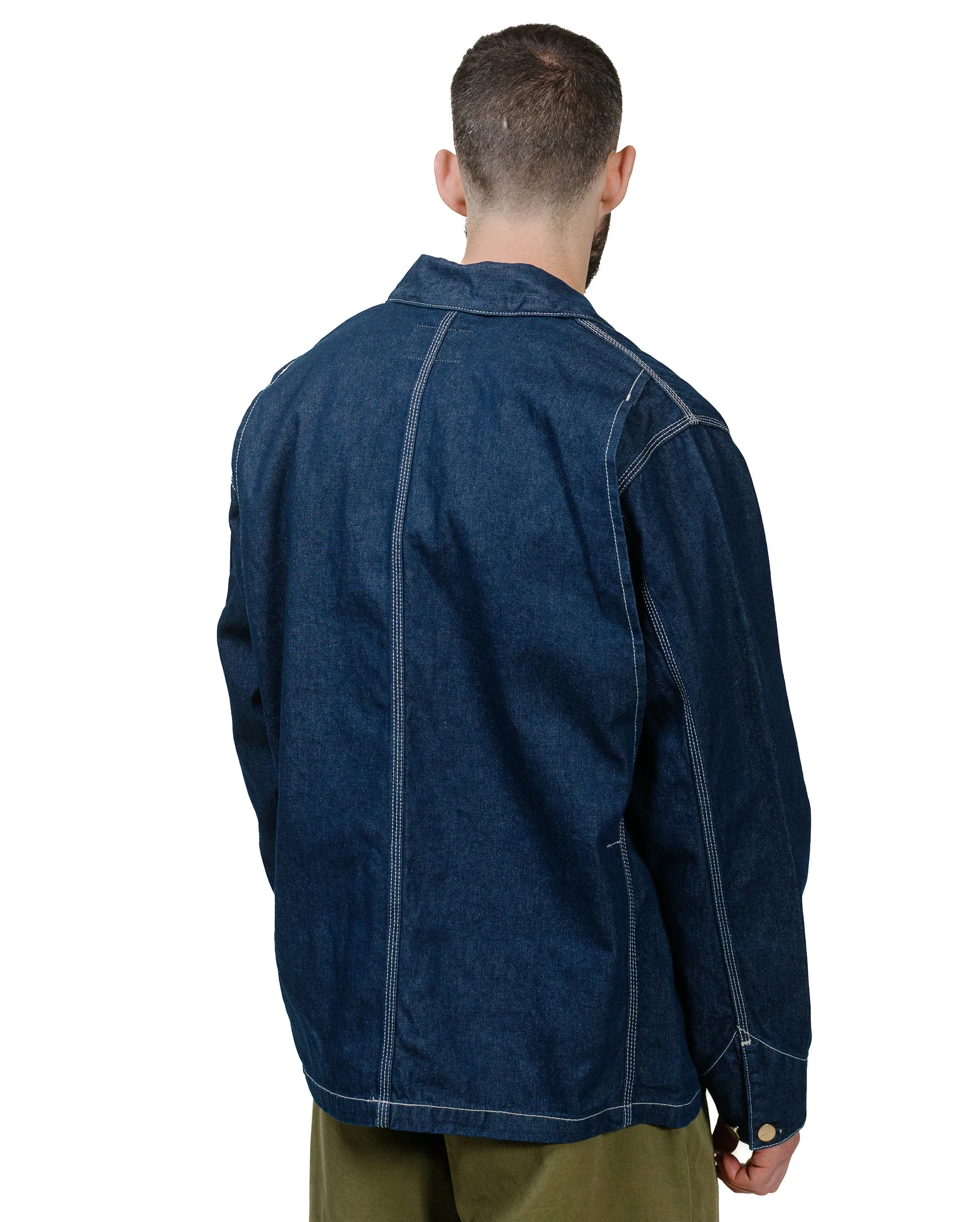 Carhartt W.I.P. OG Chore Coat Denim Blue One Wash sold by Lost & Found product image thumbnail 3