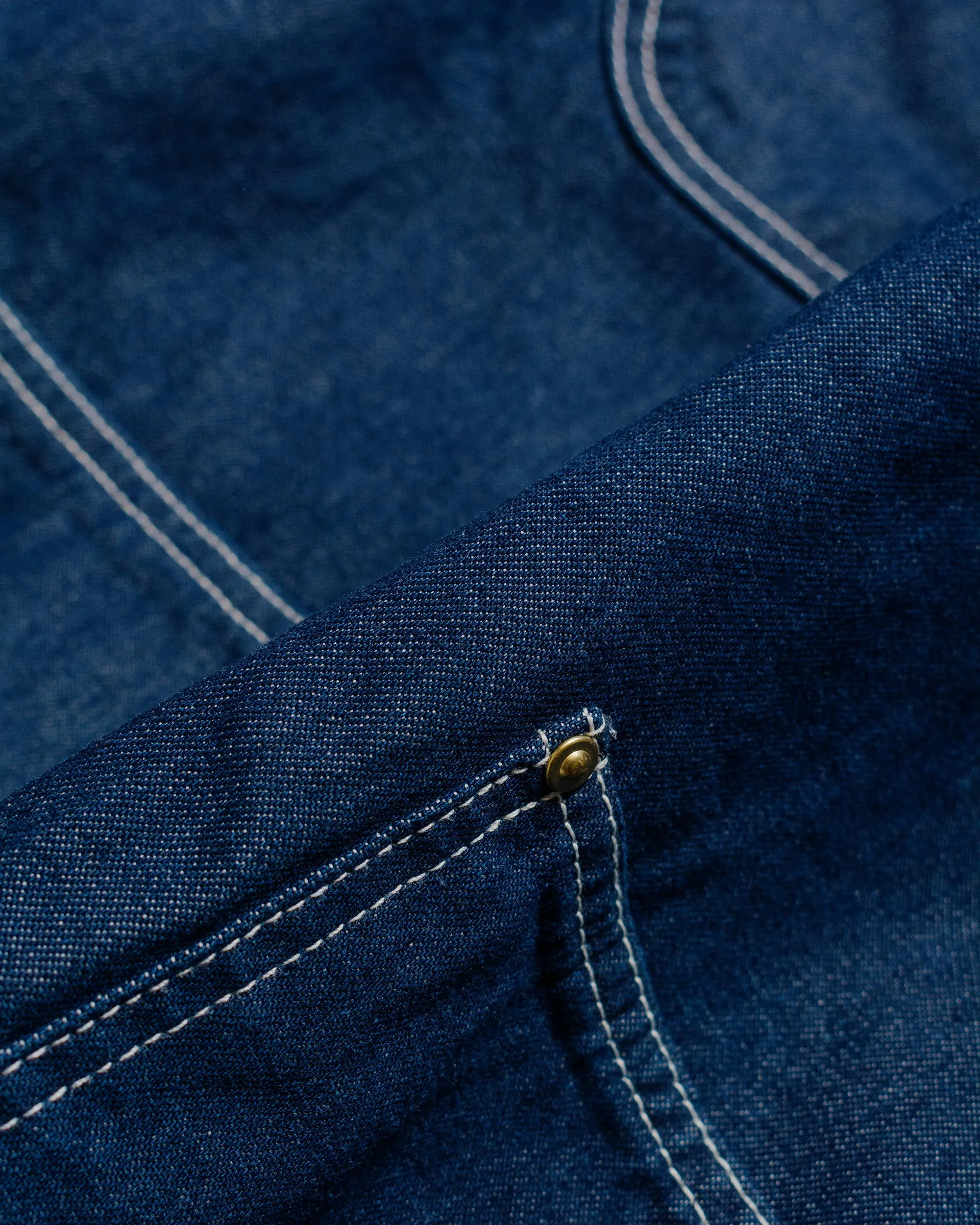 Carhartt W.I.P. OG Chore Coat Denim Blue One Wash sold by Lost & Found product image thumbnail 5