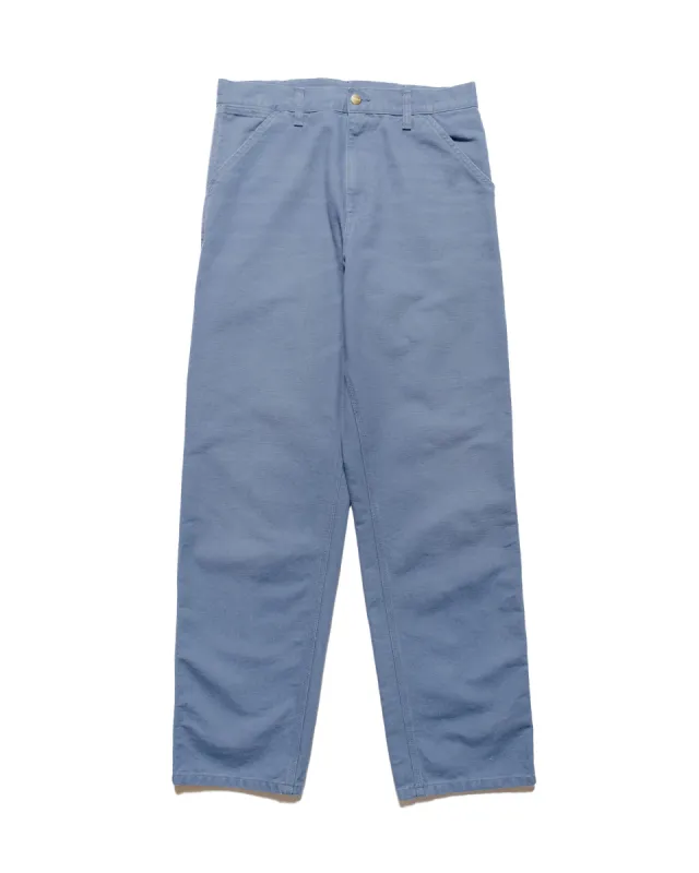 Carhartt W.I.P. Single Knee Pant Bay Blue Aged Canvas sold by Lost & Found
