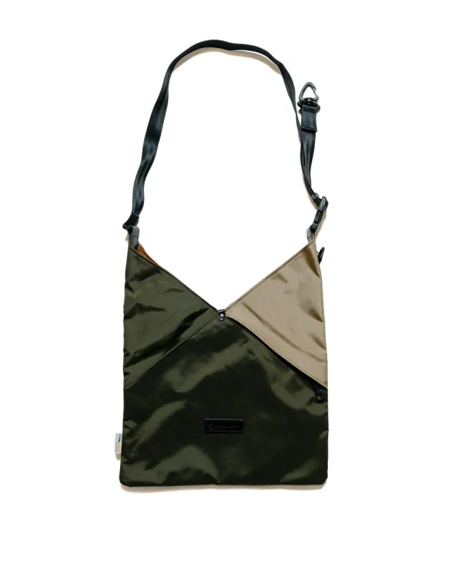 master-piece Slant 3Way Shoulder Bag Khaki sold by Lost & Found