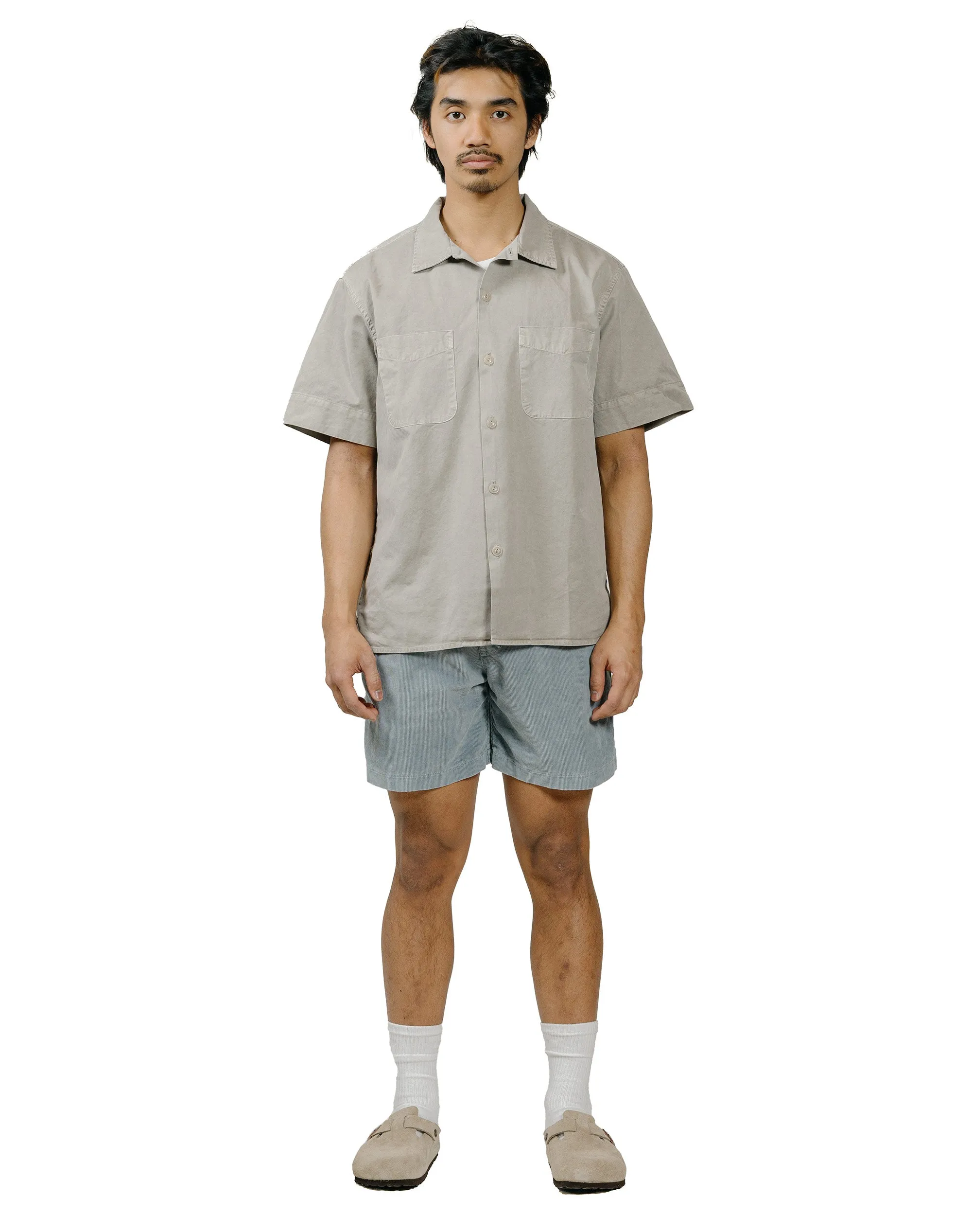 Save Khaki United Corduroy Easy Short Fog sold by Lost & Found product image thumbnail 4