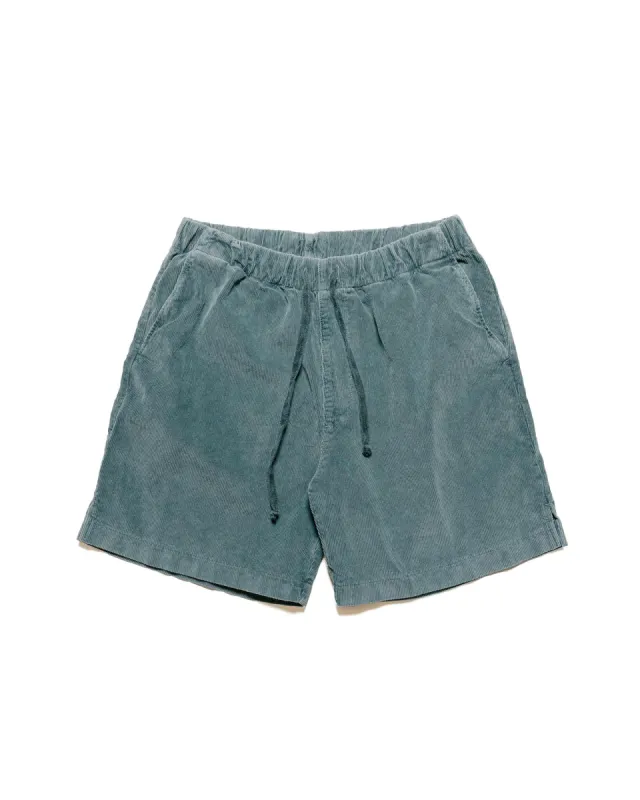 Save Khaki United Corduroy Easy Short Petrol sold by Lost & Found