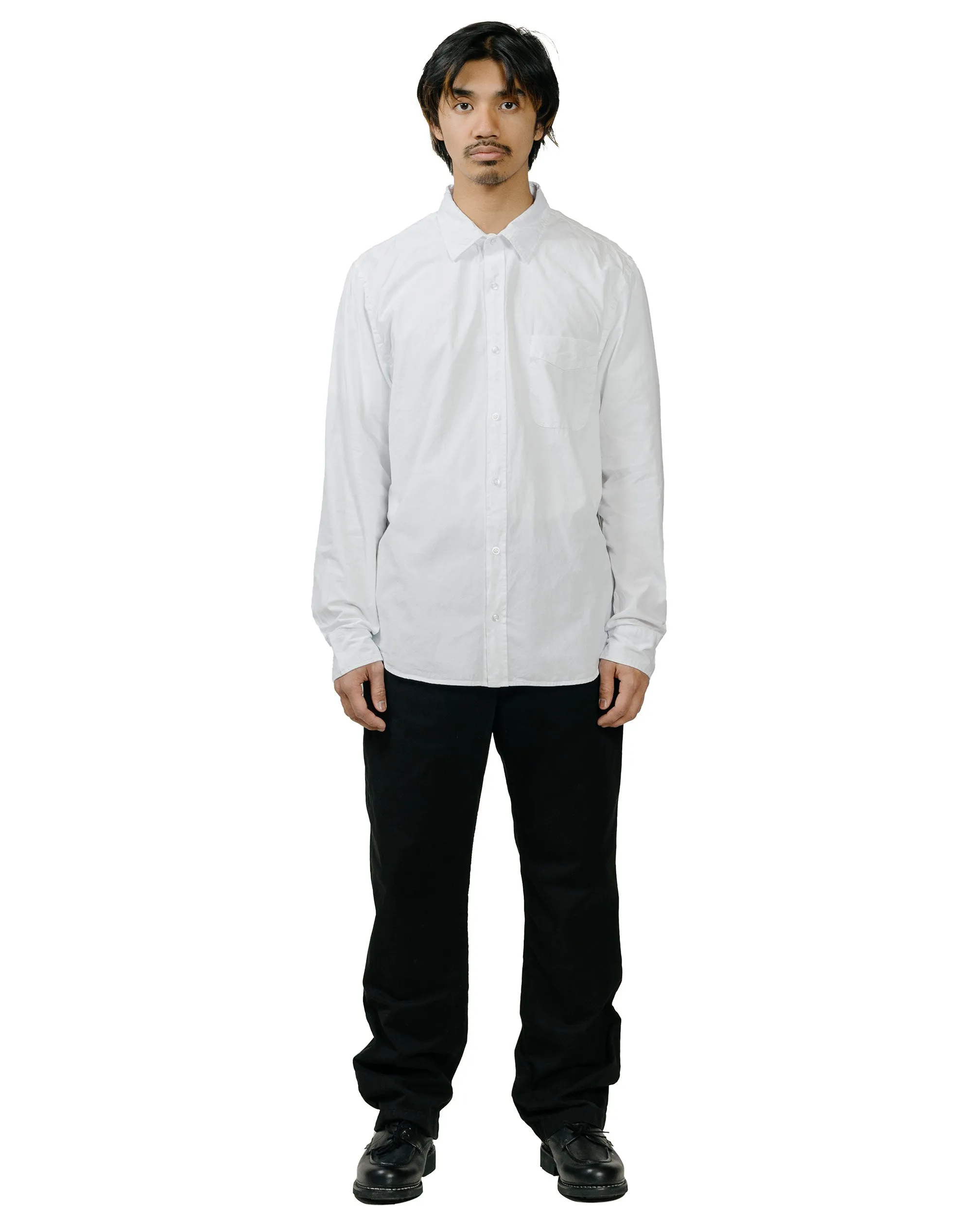 Save Khaki United Poplin Standard Shirt White sold by Lost & Found product image thumbnail 4