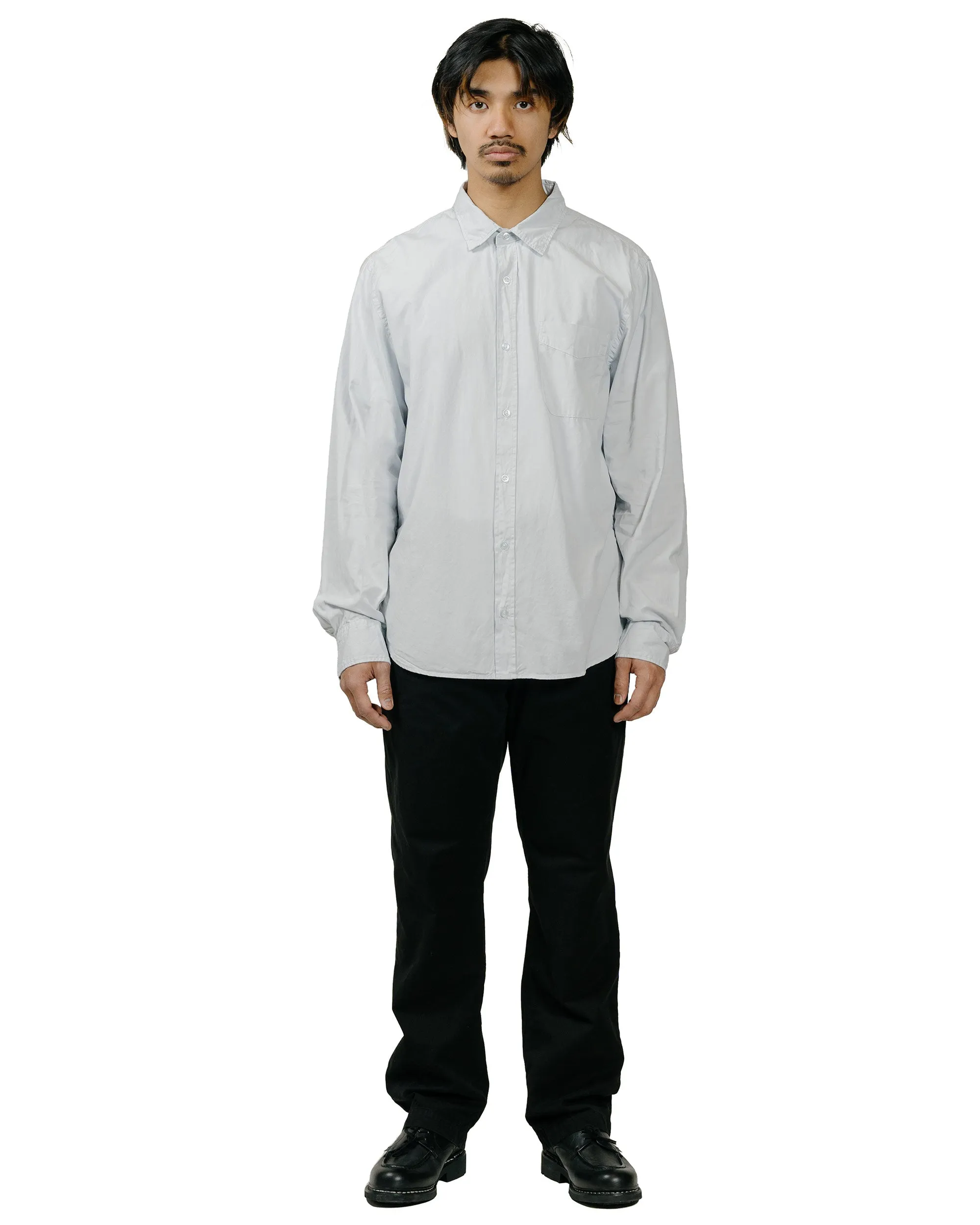 Save Khaki United Poplin Standard Shirt Light Blue sold by Lost & Found product image thumbnail 4