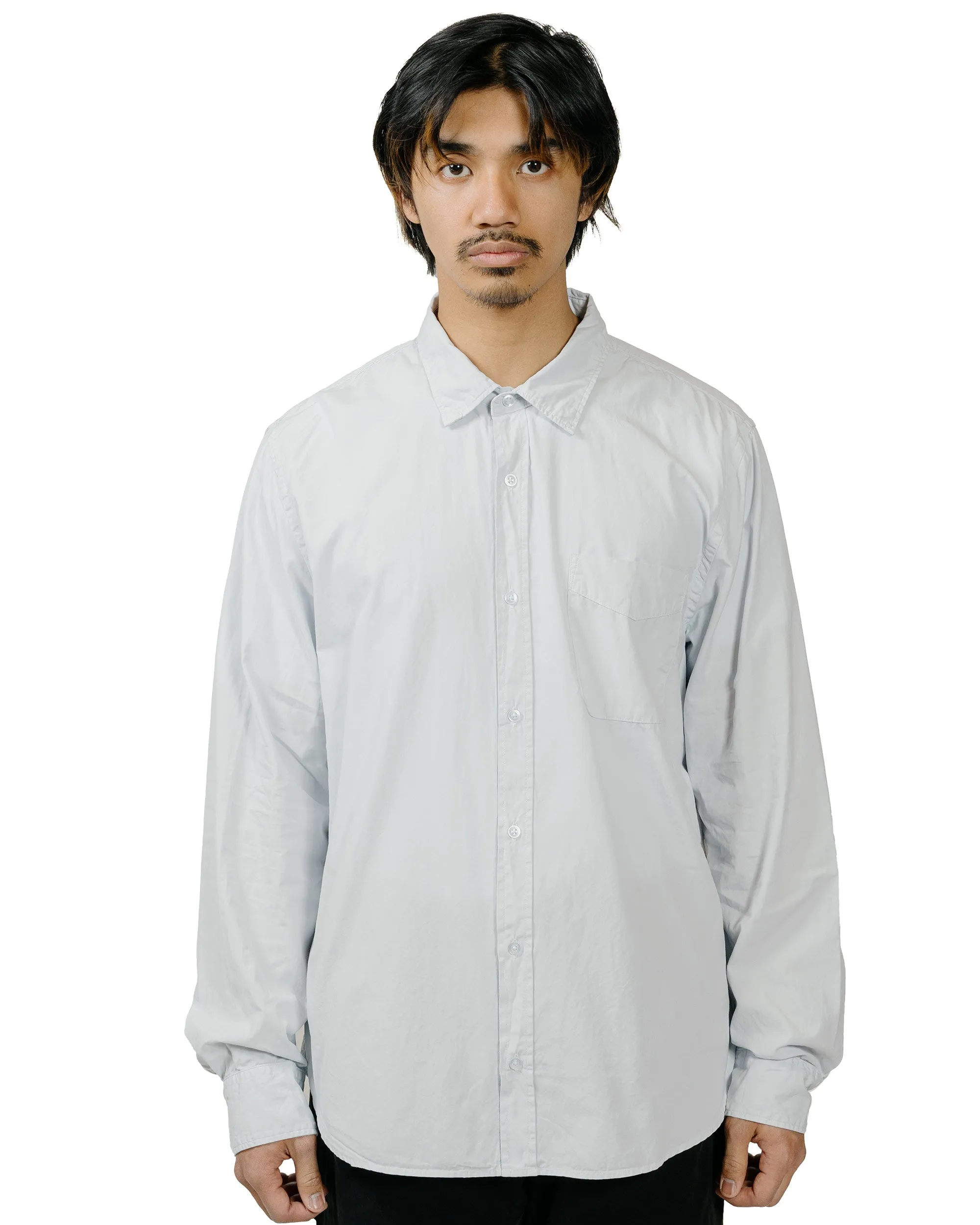 Save Khaki United Poplin Standard Shirt Light Blue sold by Lost & Found product image thumbnail 2