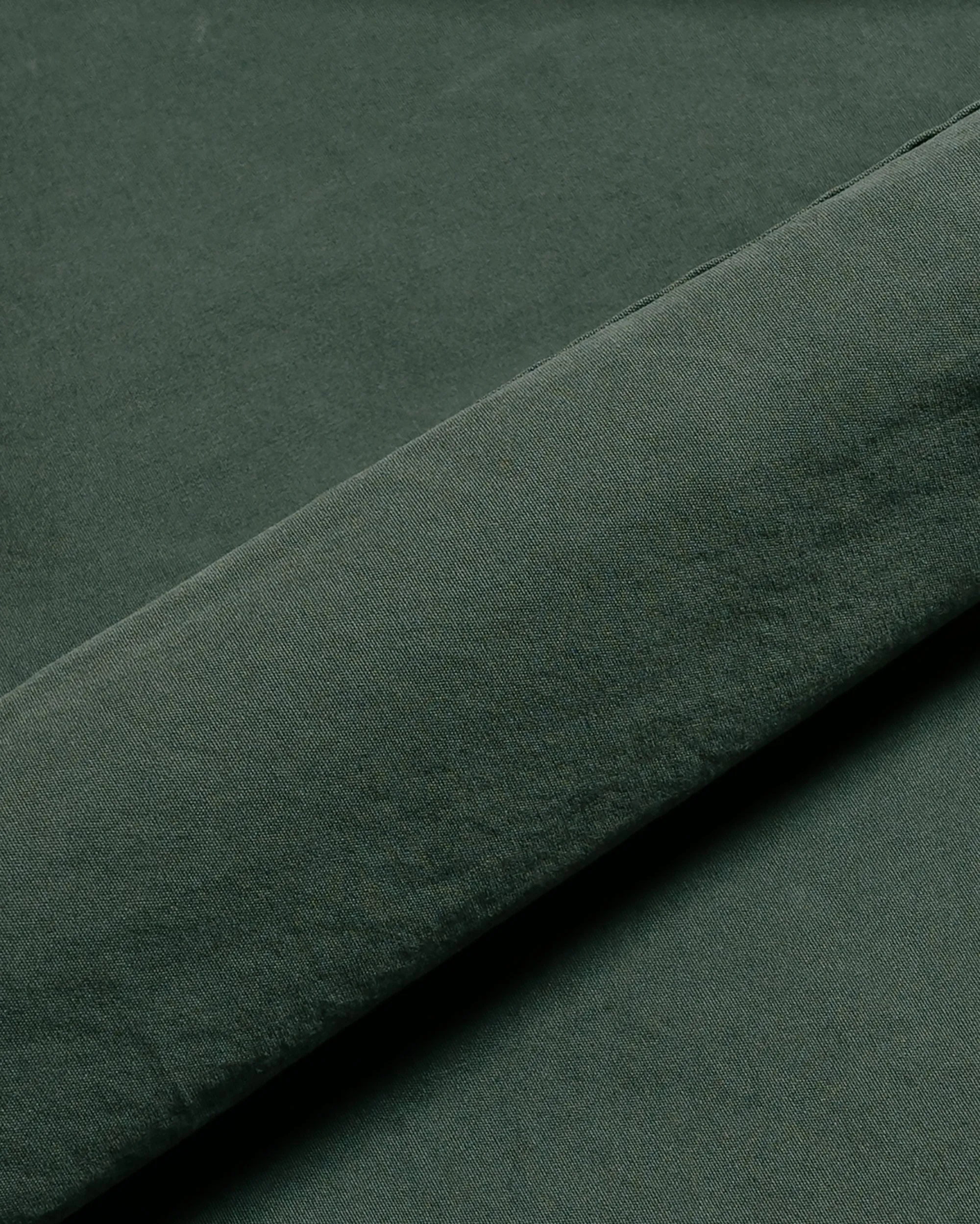 Save Khaki United Poplin Standard Shirt Basil sold by Lost & Found product image thumbnail 5