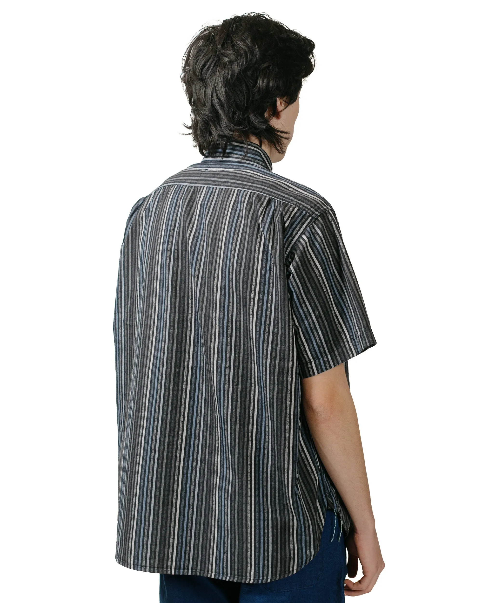 Post O'Alls Pullover Shirt S/S Blue Stripe Blues sold by Lost & Found product image thumbnail 3
