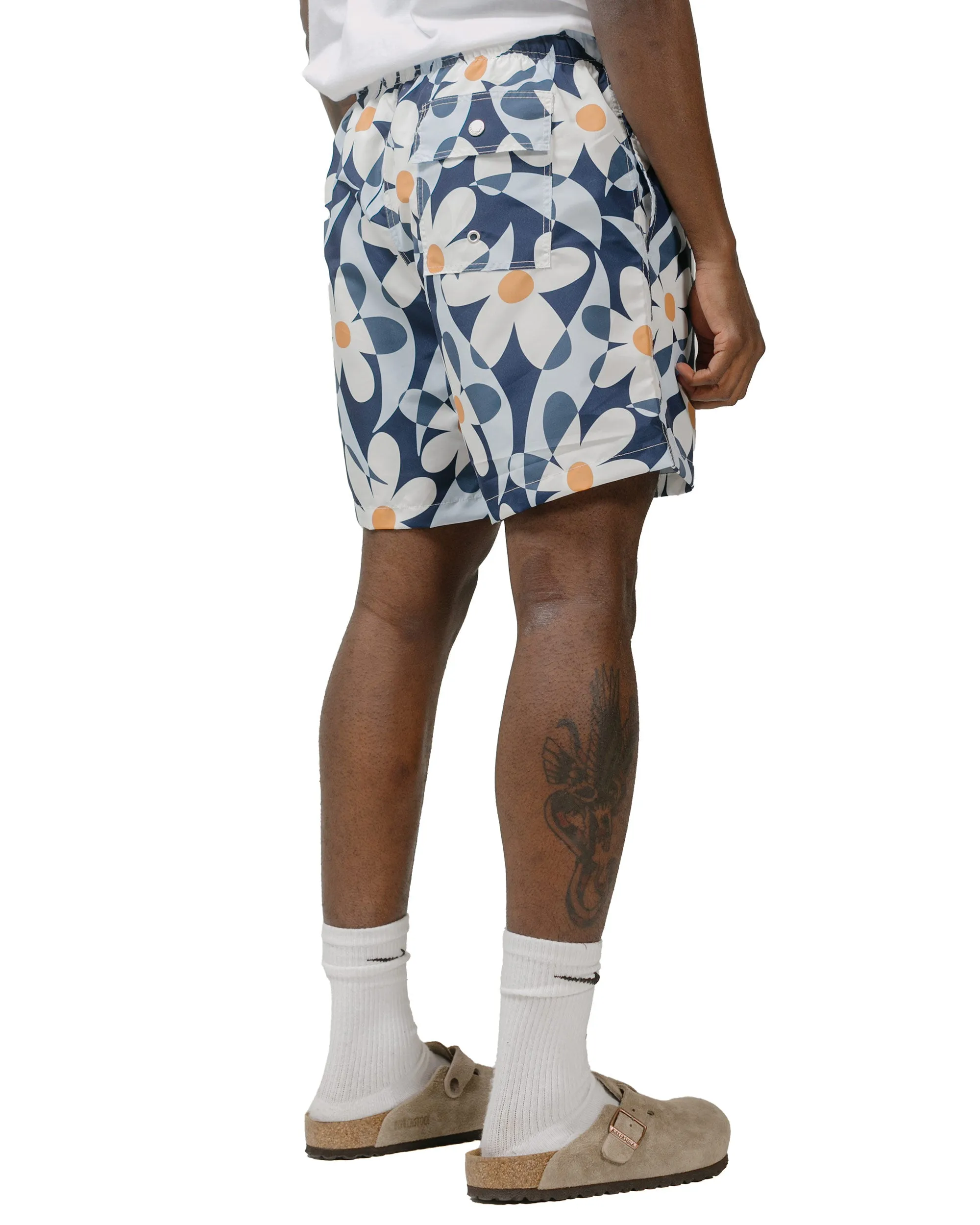 Bather Denim Daisy Trip Swim Trunk sold by Lost & Found product image thumbnail 3