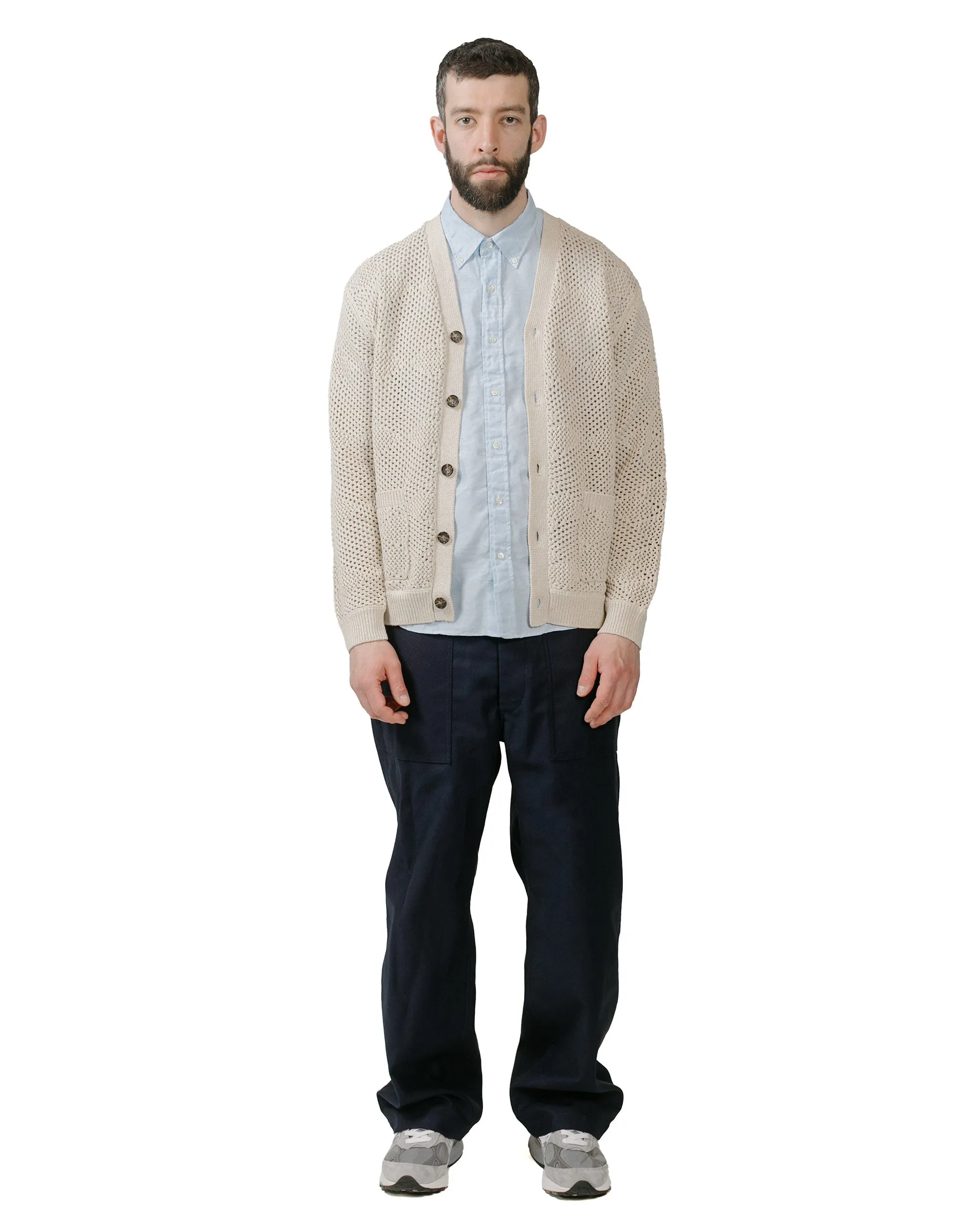 Beams Plus B.D. Short Sleeve COOLMAX® Linen Sax sold by Lost & Found product image thumbnail 4