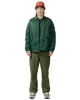 The Real McCoy's MJ24010 Nylon Cotton Lined Coach Jacket Forest sold by Lost & Found