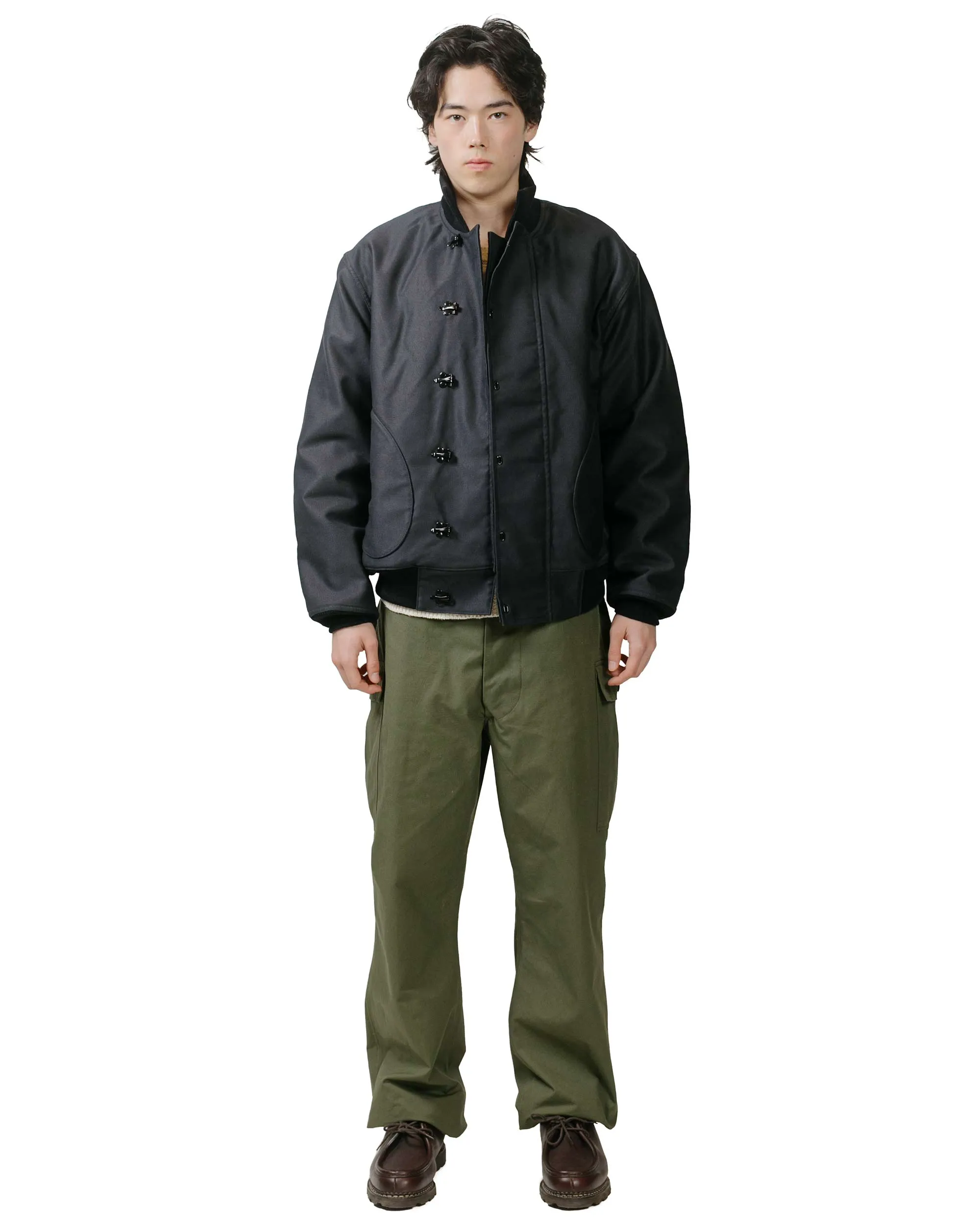 The Real McCoy's MJ23111 U.S.N. M-43 Deck Jacket Navy sold by Lost & Found product image thumbnail 4