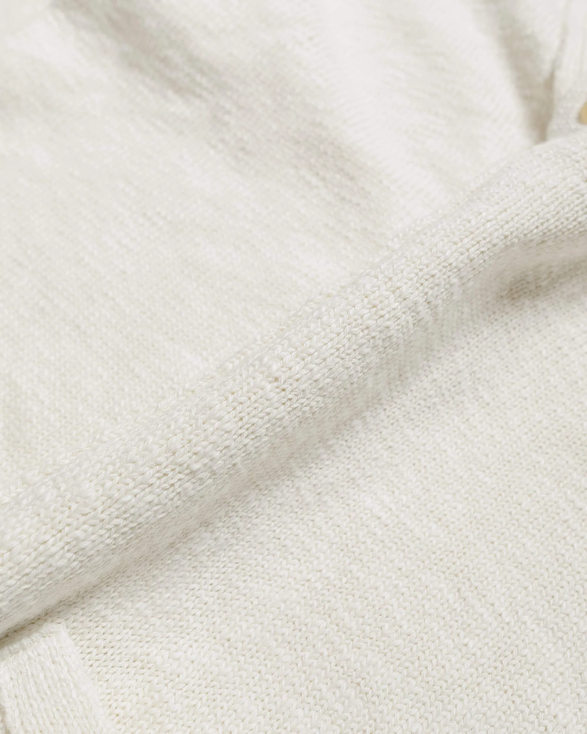 The Real McCoy's MC24016 Cotton Summer Cardigan Ecru sold by Lost & Found product image thumbnail 5