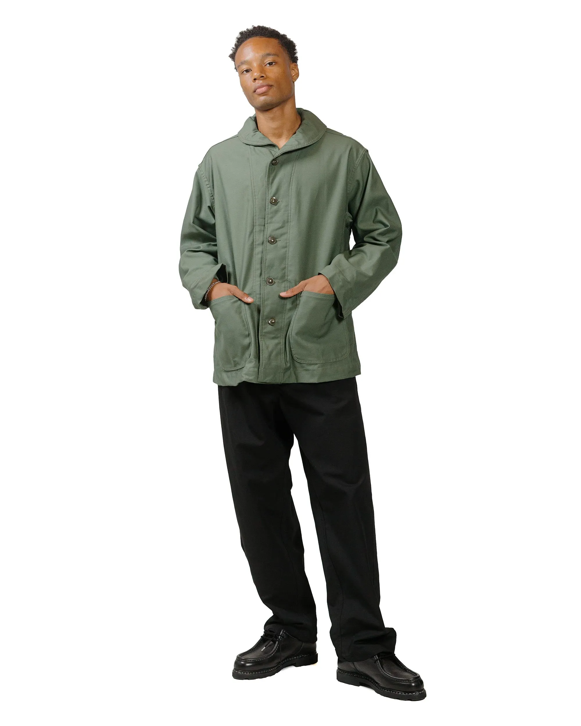 Engineered Garments Workaday Utility Pant Black Cotton Ripstop sold by Lost & Found product image thumbnail 4