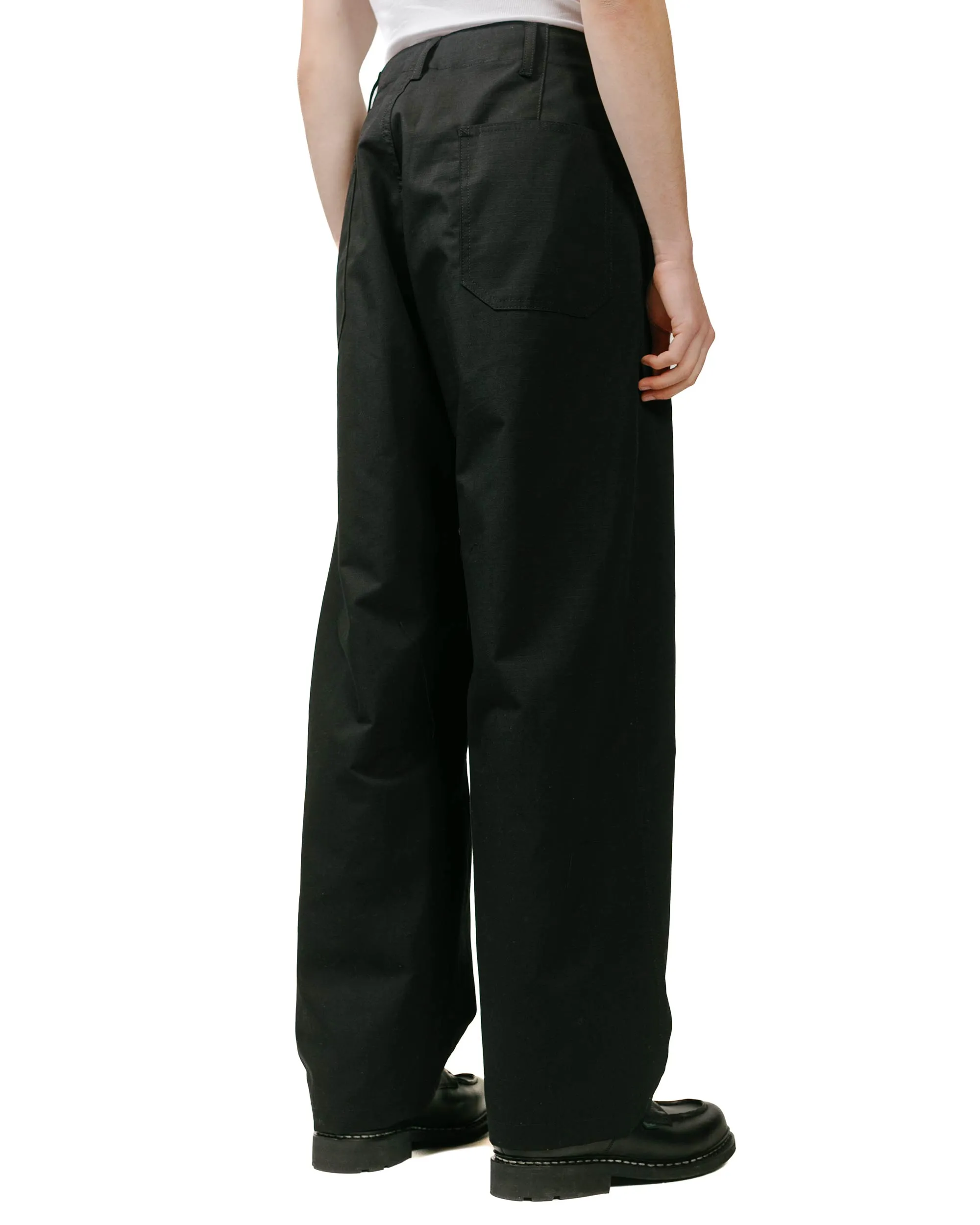 Engineered Garments Workaday Utility Pant Black Cotton Ripstop sold by Lost & Found product image thumbnail 3