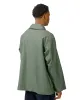 Engineered Garments Workaday Shawl Collar Jacket Olive Cotton Reverse Sateen sold by Lost & Found