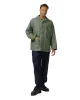 Engineered Garments Workaday Shawl Collar Jacket Olive Cotton Reverse Sateen sold by Lost & Found