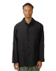 Engineered Garments Workaday Shawl Collar Jacket Black Cotton Reverse Sateen sold by Lost & Found