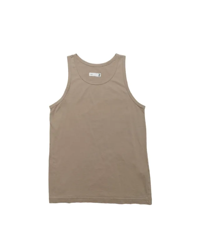 ts(s) Tank Top High Gauge Cotton Jersey Khaki sold by Lost & Found
