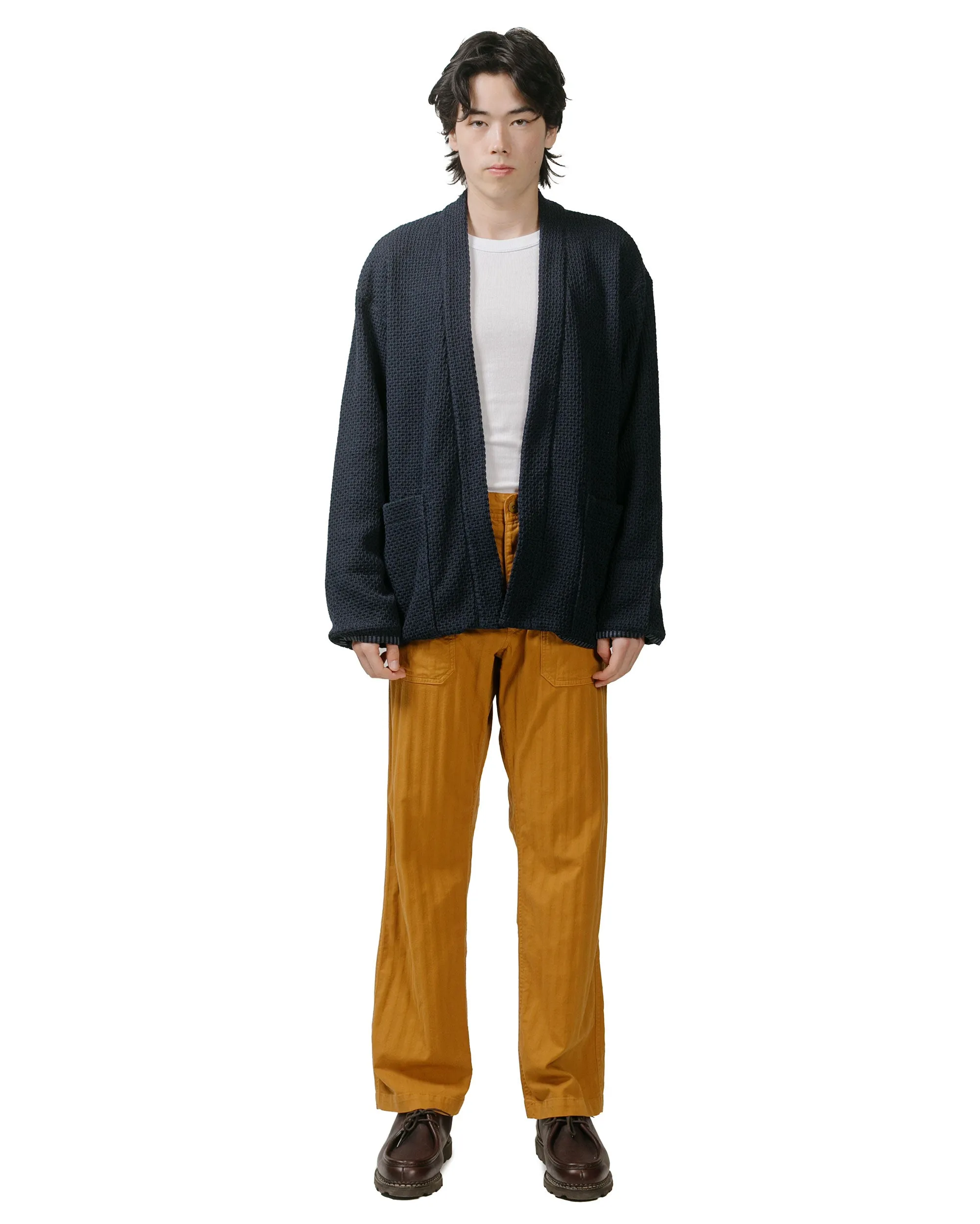 ts(s) Fatigue Pants Garment Dye Cotton/Rayon Herringbone Stretch Cloth Ocher sold by Lost & Found product image thumbnail 4
