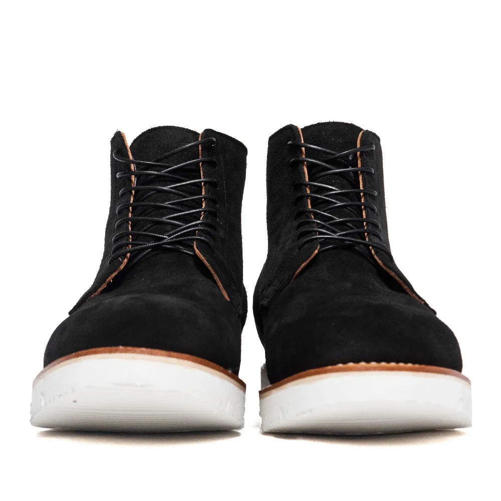 Viberg Black Calf Suede Service Boot sold by Lost & Found product image thumbnail 3