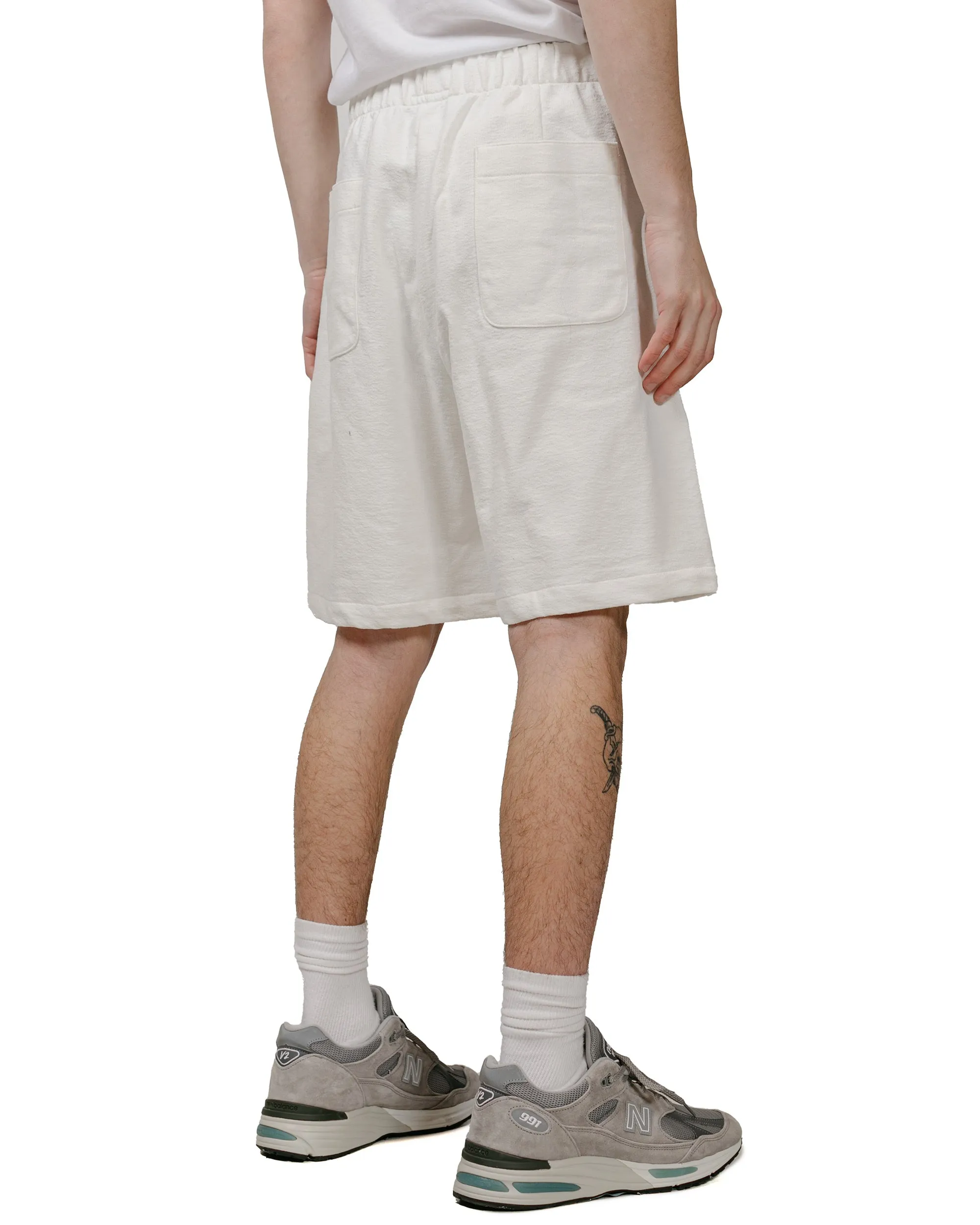 Lady White Co. Textured Lounge Short White sold by Lost & Found product image thumbnail 3