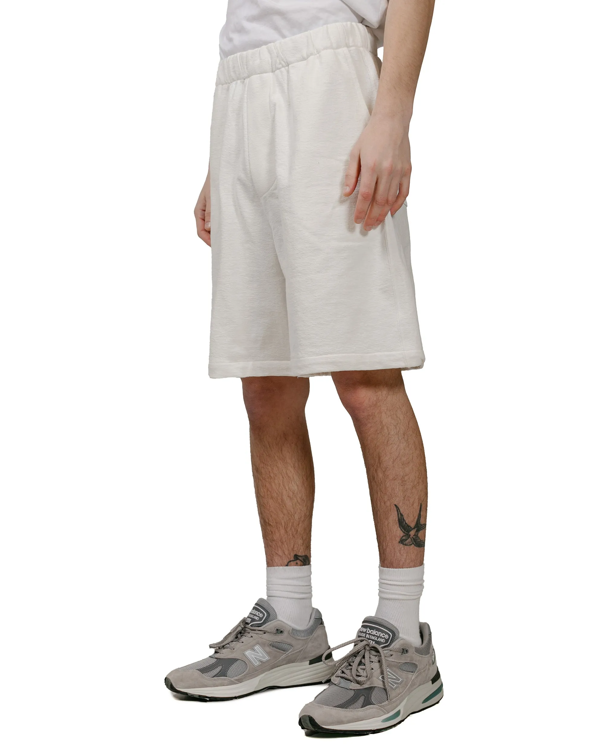 Lady White Co. Textured Lounge Short White sold by Lost & Found product image thumbnail 2