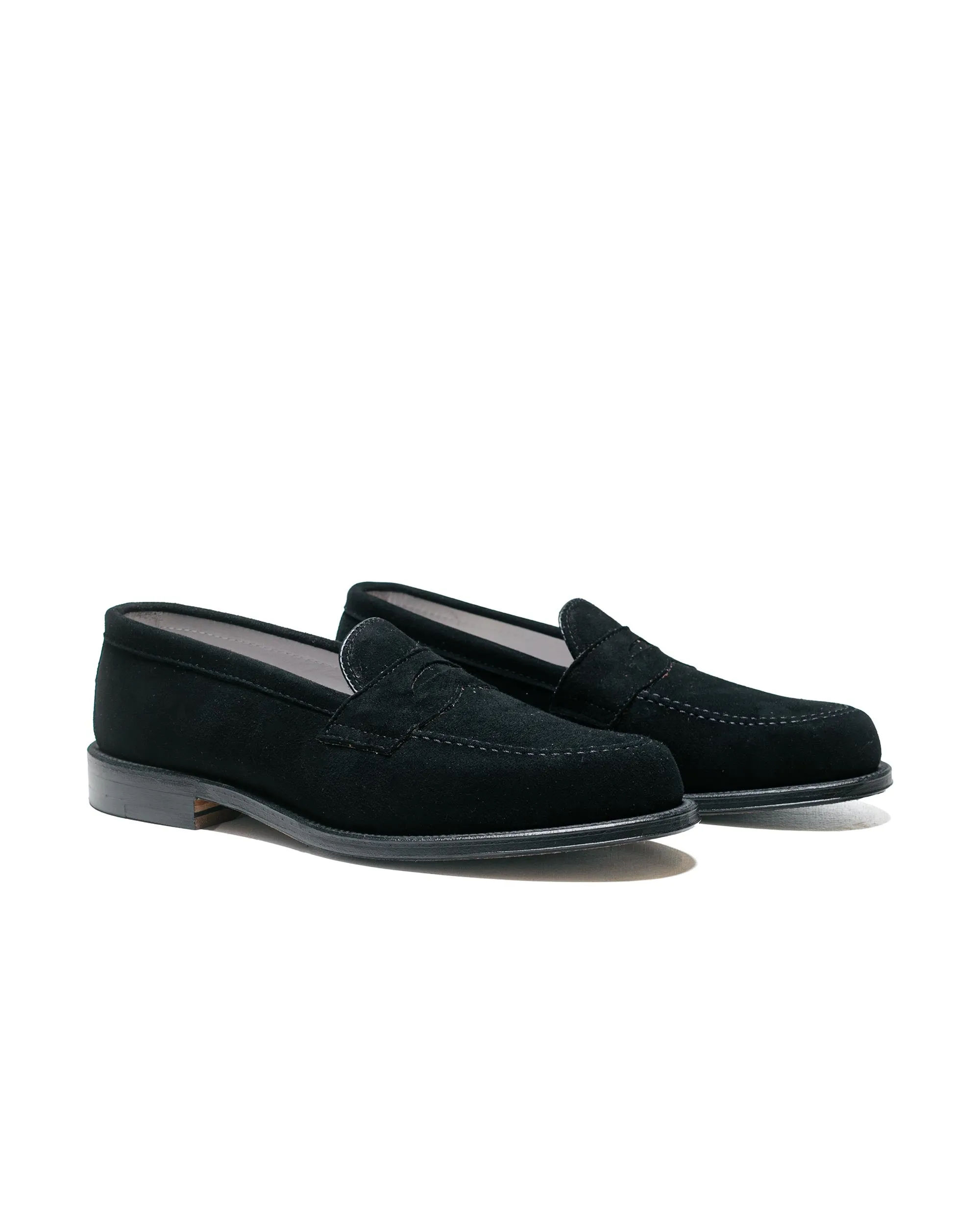 Alden Penny Loafer Black Suede 5737F 'The Little Nicky' sold by Lost & Found product image thumbnail 2