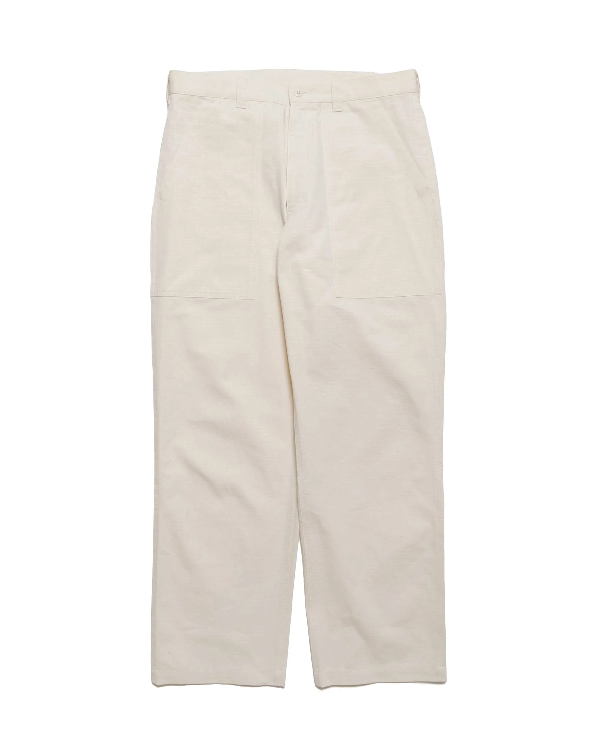Randy's Garments Utility Pant Cotton Ripstop Natural sold by Lost & Found