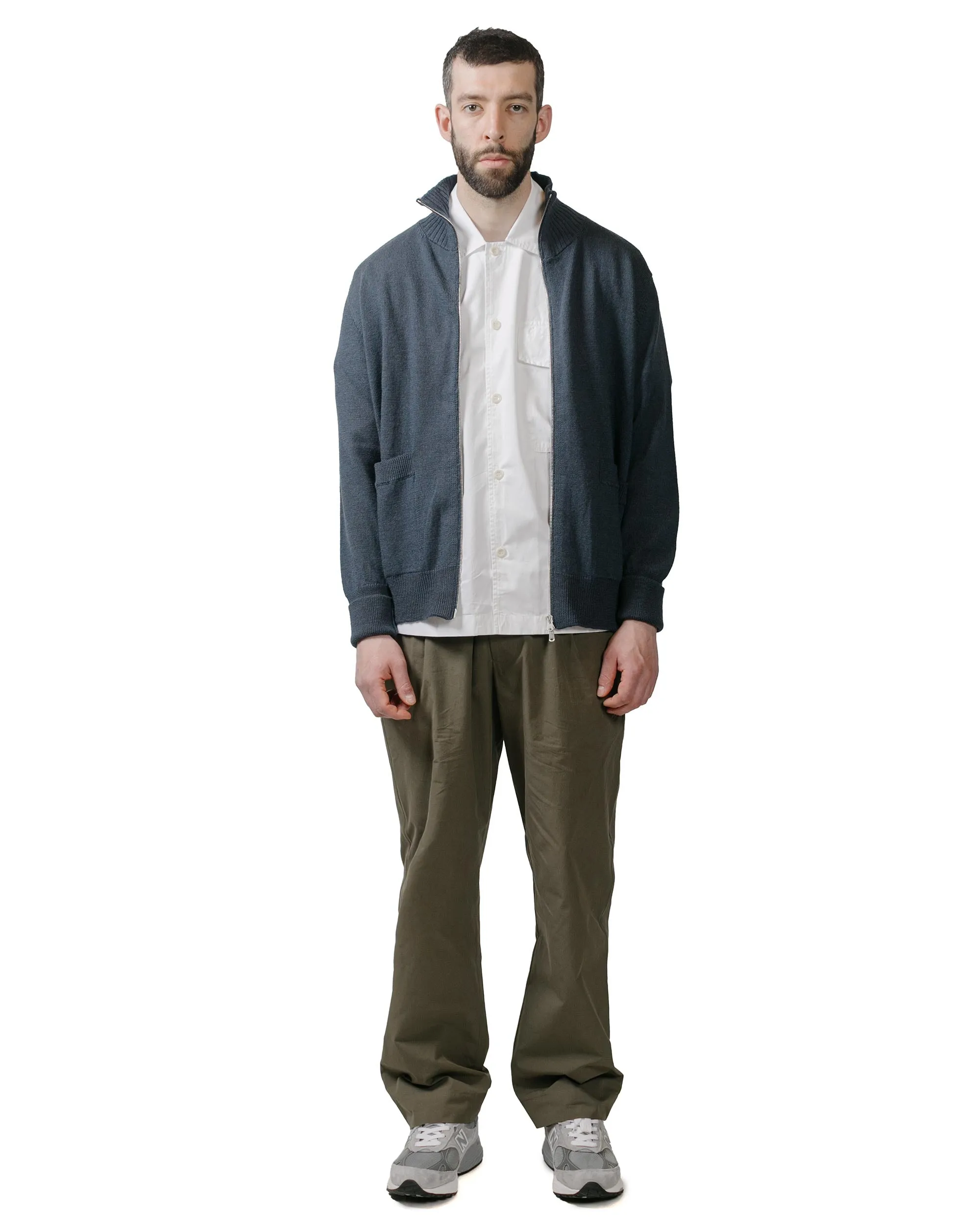 MHL S/S Flap Pocket Shirt Compact Cotton Poplin White sold by Lost & Found product image thumbnail 4