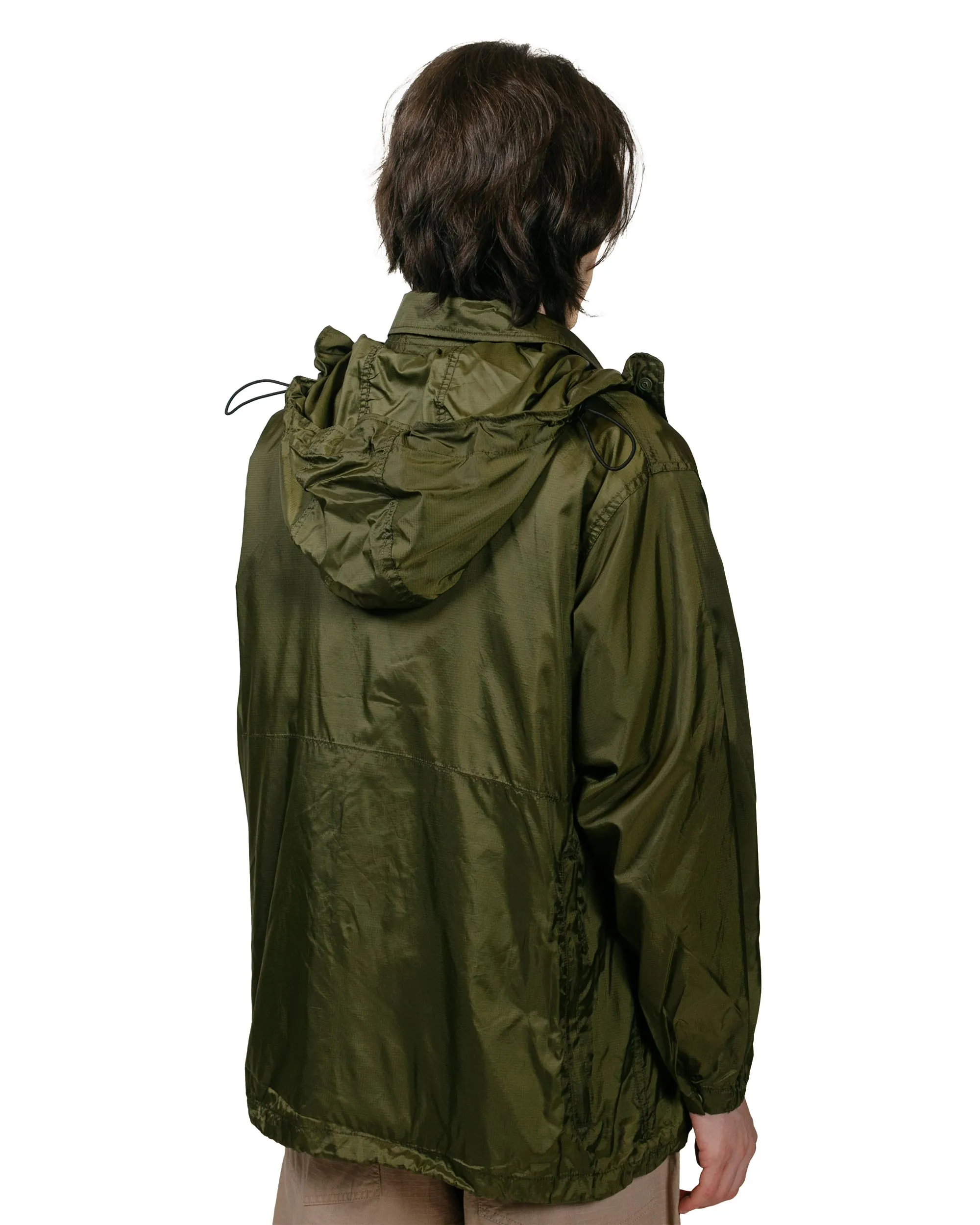 Engineered Garments Wind Breaker Olive Nylon Ripstop sold by Lost & Found product image thumbnail 3